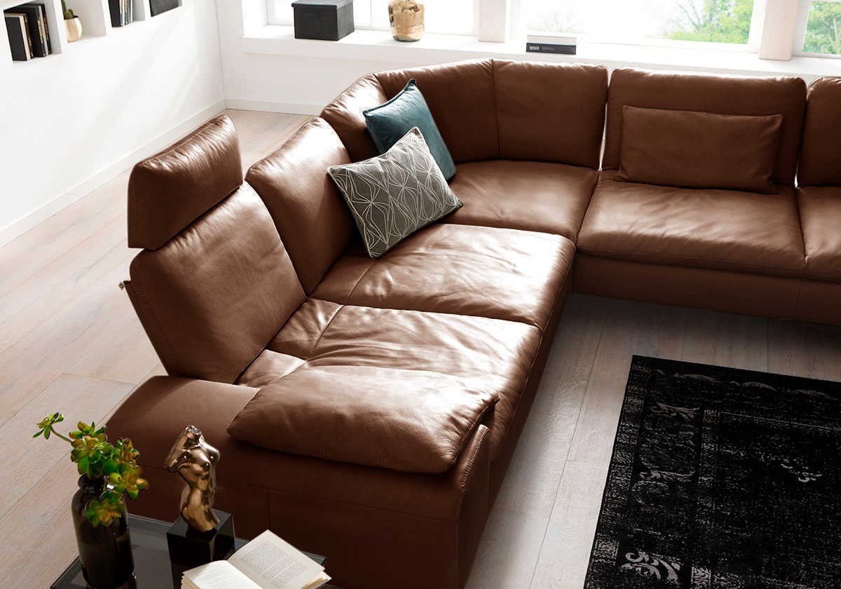 W.SCHILLIG Ecksofa »valentinoo, Designsofa, elegant und bequem, L-Form«, (S günstig online kaufen