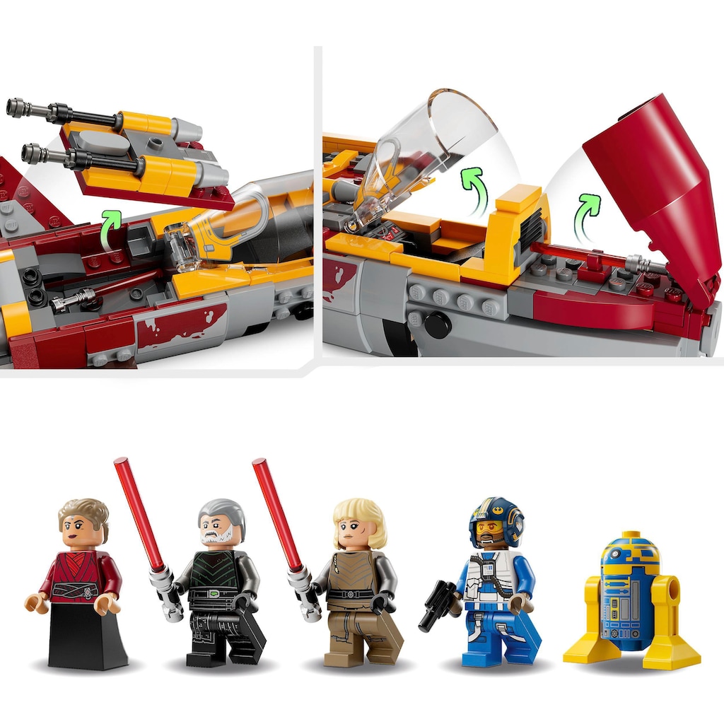 LEGO® Konstruktionsspielsteine »New Republic E-Wing vs. Shin Hatis Starfighter (75364)«, (1056 St.)