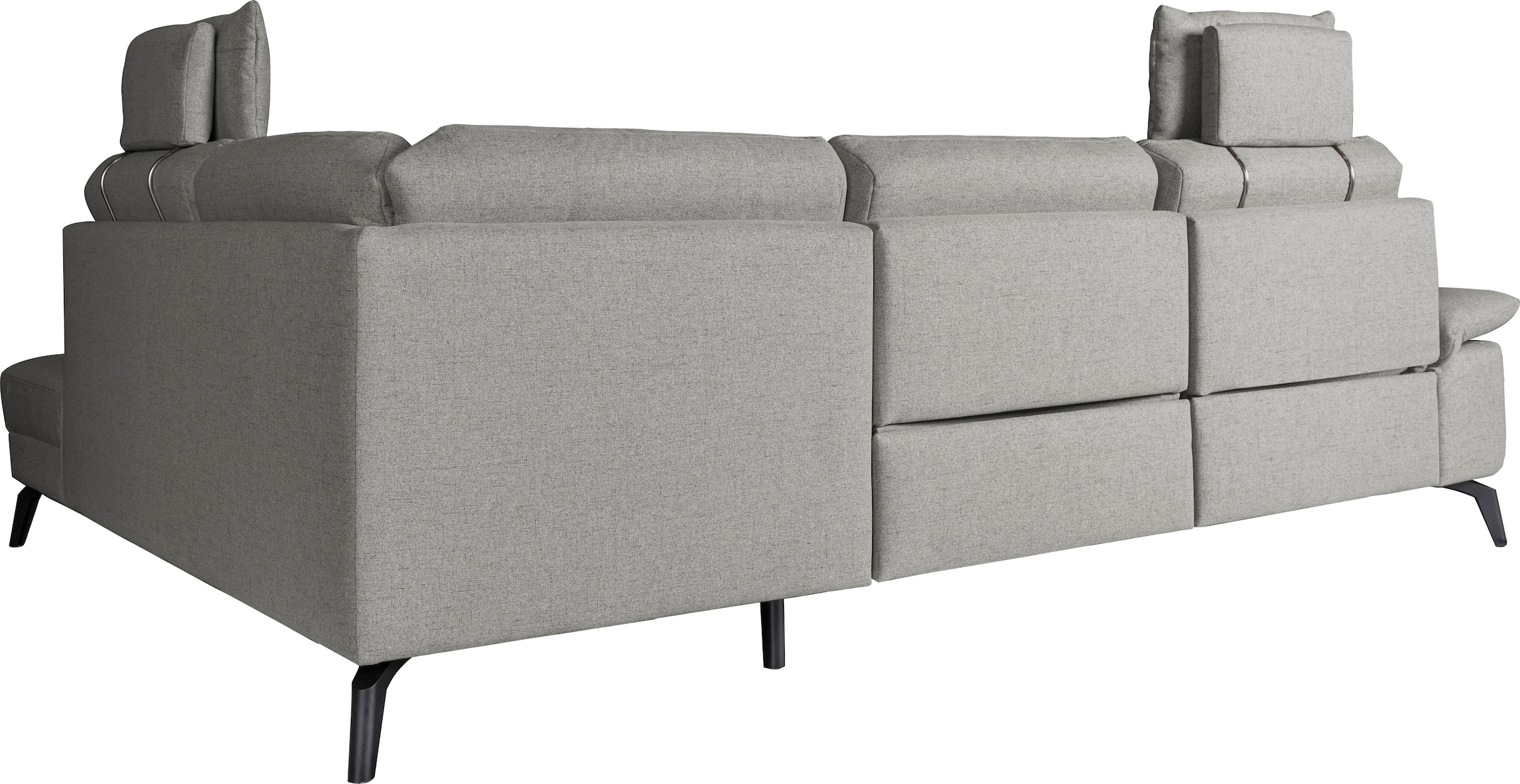alina Ecksofa, inkl. Kopfstützen, wahlweise mit Relaxfunktion, Breite: 267 cm