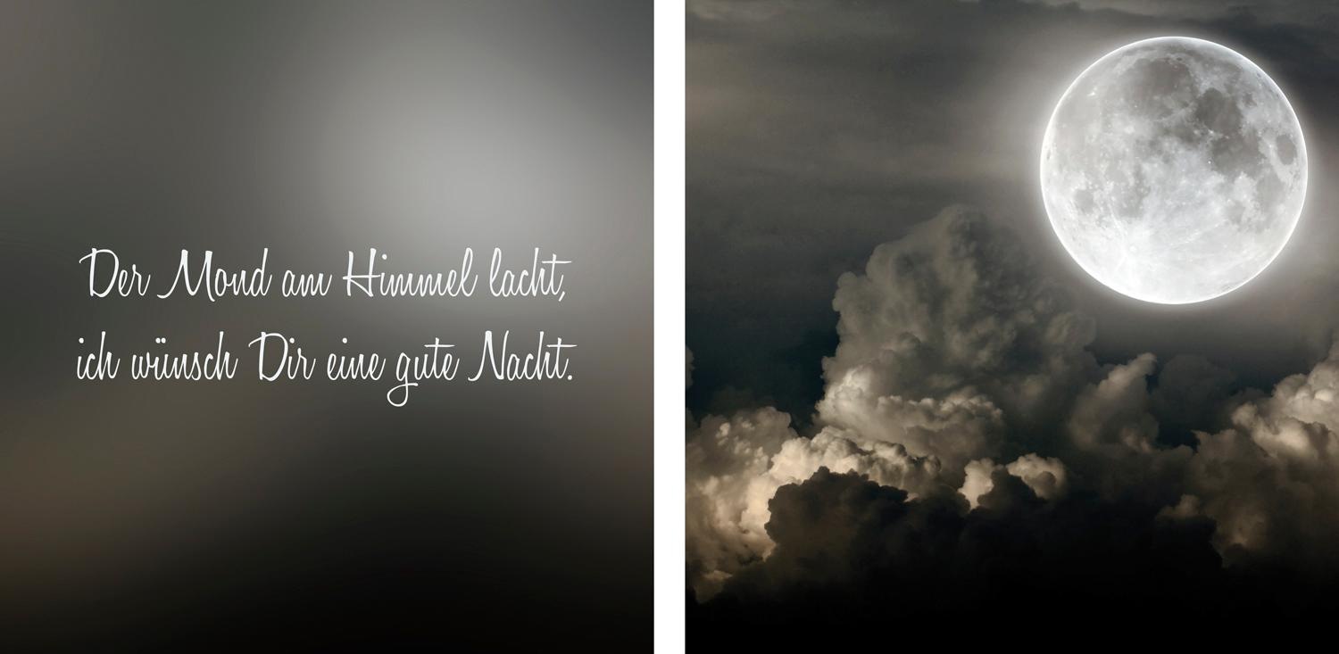 queence Leinwandbild »Mond«, Himmel-Himmelsbilder-Kunst-Modern-Spa-Spa Bild günstig online kaufen