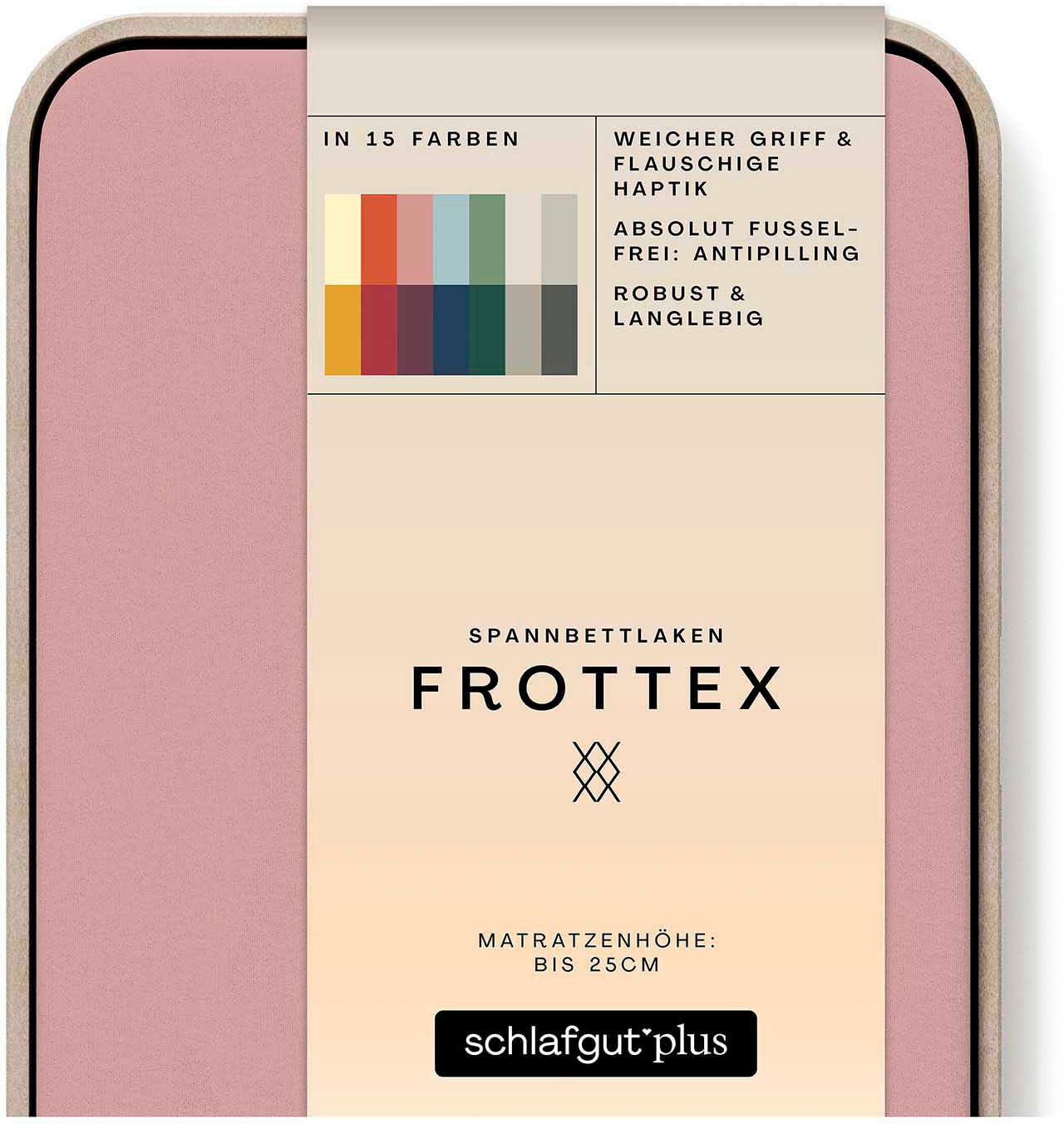 Schlafgut Bettlaken »Frottex Spannbettlaken«, MADE IN GREEN by OEKO-TEX®