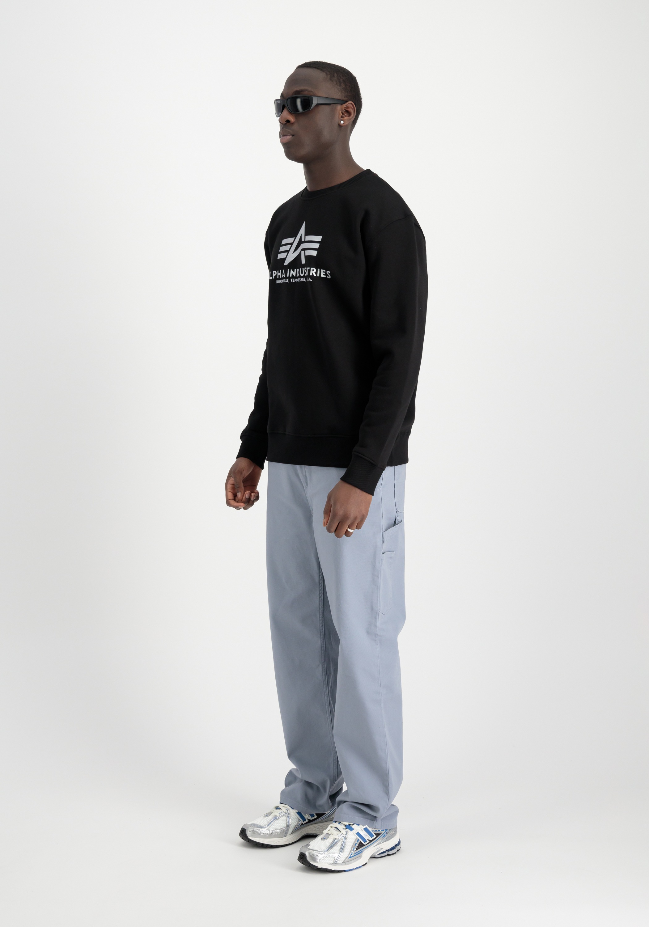 Alpha Industries Sweater »Alpha Industries Men - Sweatshirts Basic Sweater Carbon«