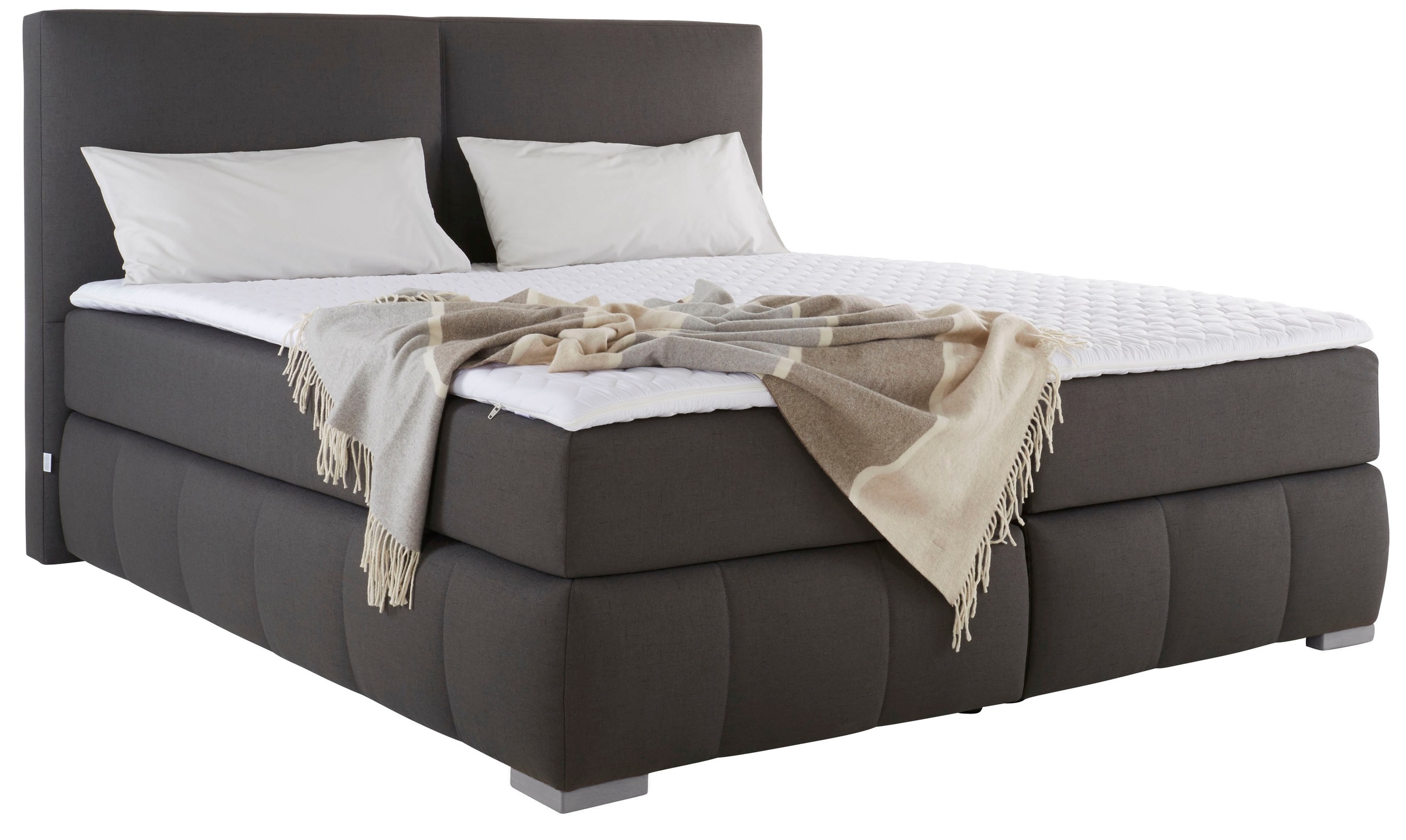 Guido Maria Kretschmer Home&Living Boxspringbett "Wehma", inkl. Topper in 3 günstig online kaufen
