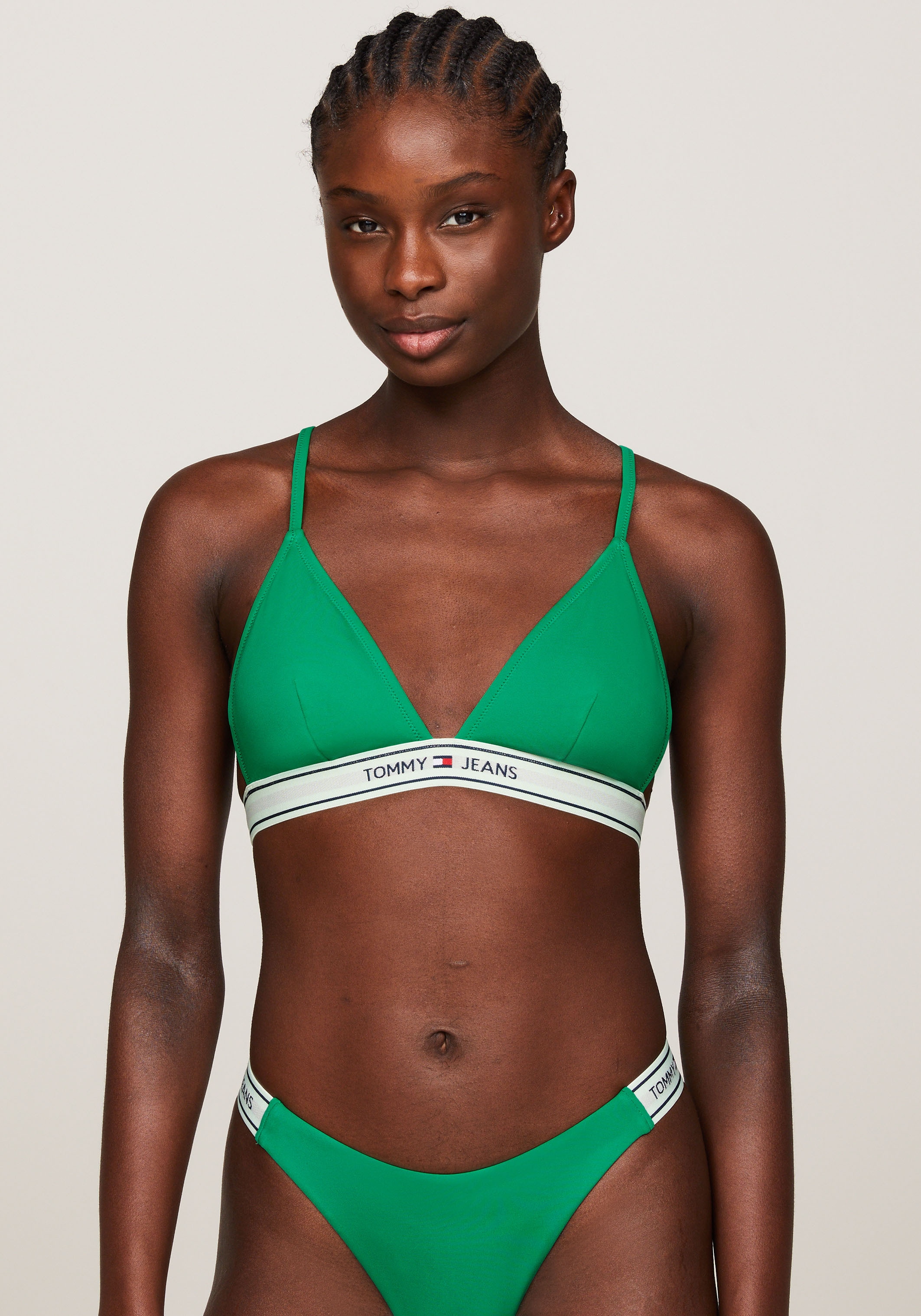 Tommy Hilfiger Swimwear Triangel-Bikini-Top »TRIANGLE RP«, mit Logoschriftzug