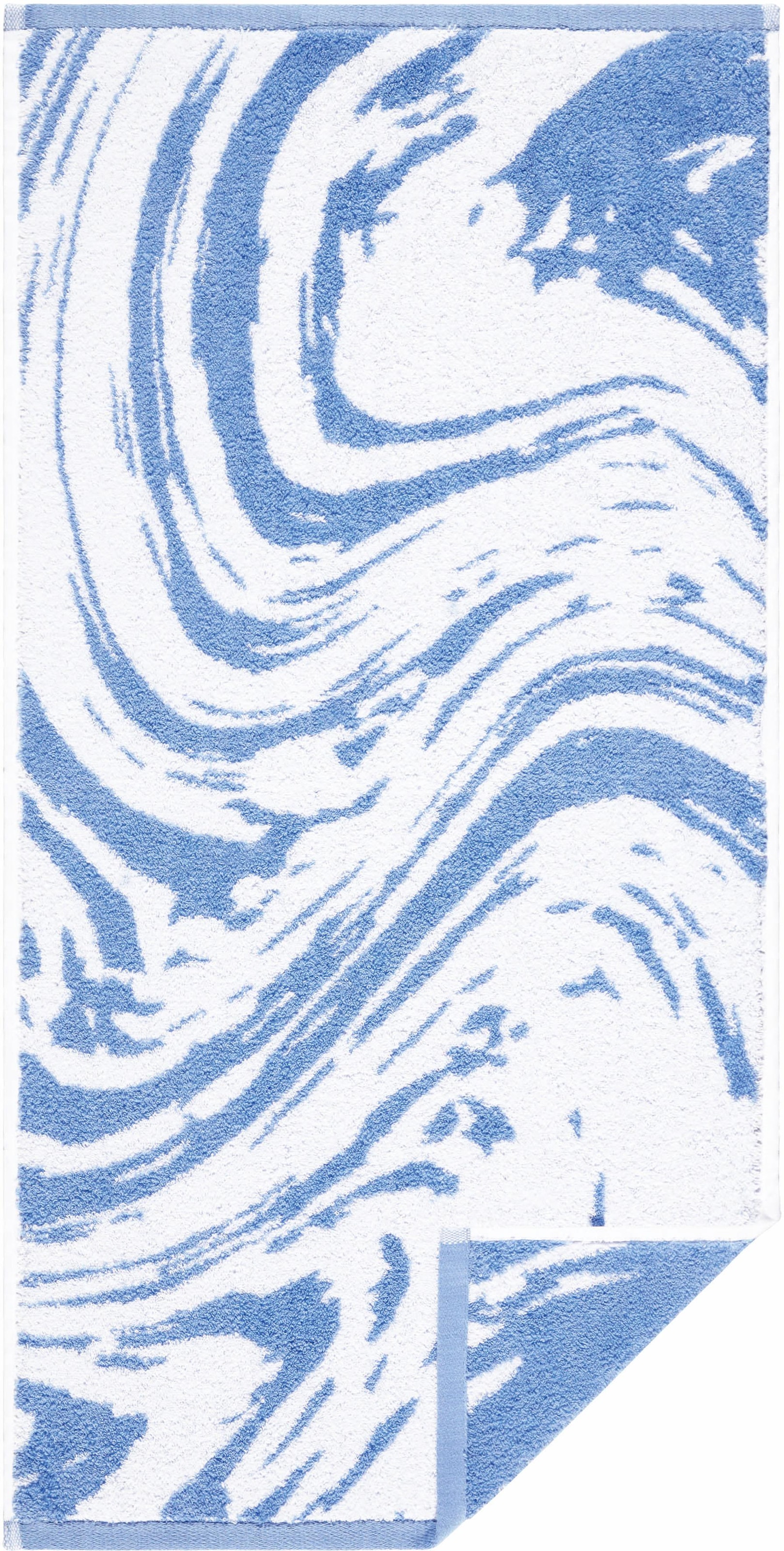 Baumwolle schnell Badetuch 100% graphisches Egeria Muster, (1 bestellen und St.), bequem »Marble«,