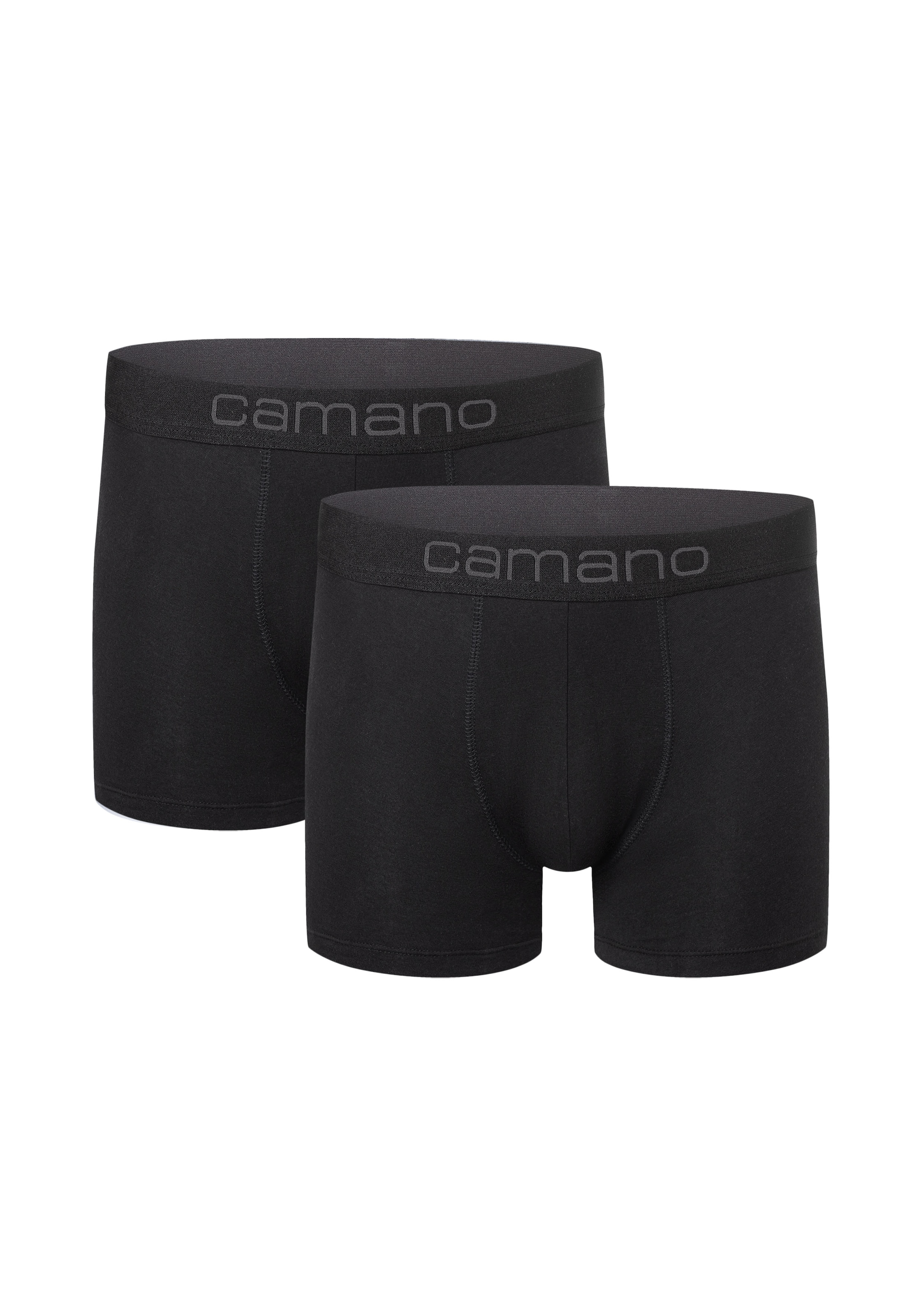 Camano Boxershorts »comfort« 6er Pack,  mit Stretch-Logobund