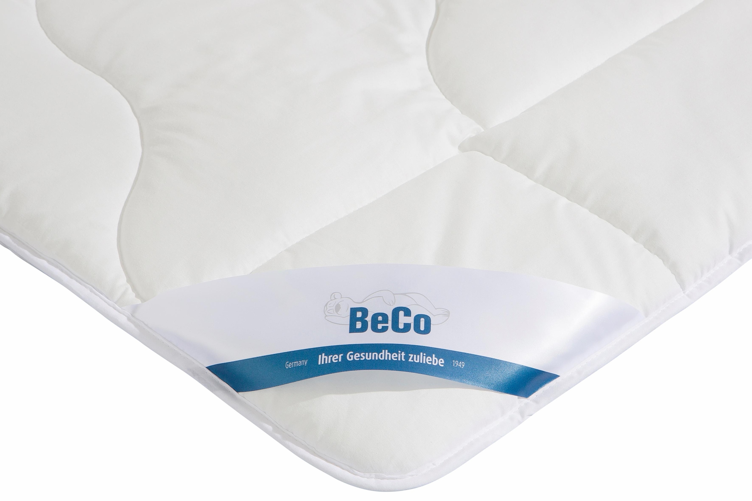 Beco Kunstfaserbettdecke »Proneem«, warm, Bezug Baumwolle oder Polyester, (1 St.), geprüfter Schutz vor Milben, von Hohenstein getestet