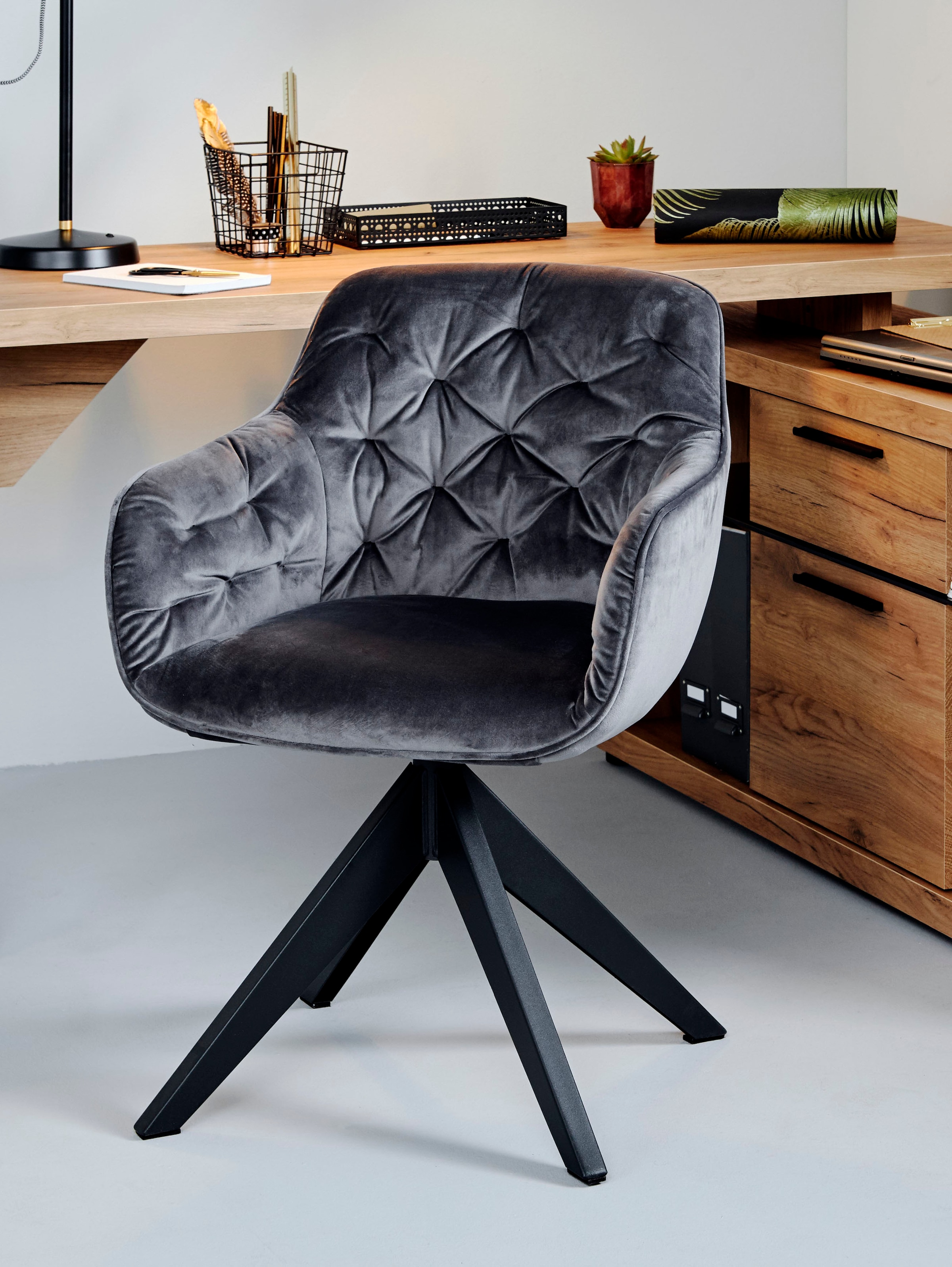 Jahnke Schalenstuhl »KENSINGTON TWIST LOCK« (Set) 1 Stk.Twistlock - dreht s günstig online kaufen