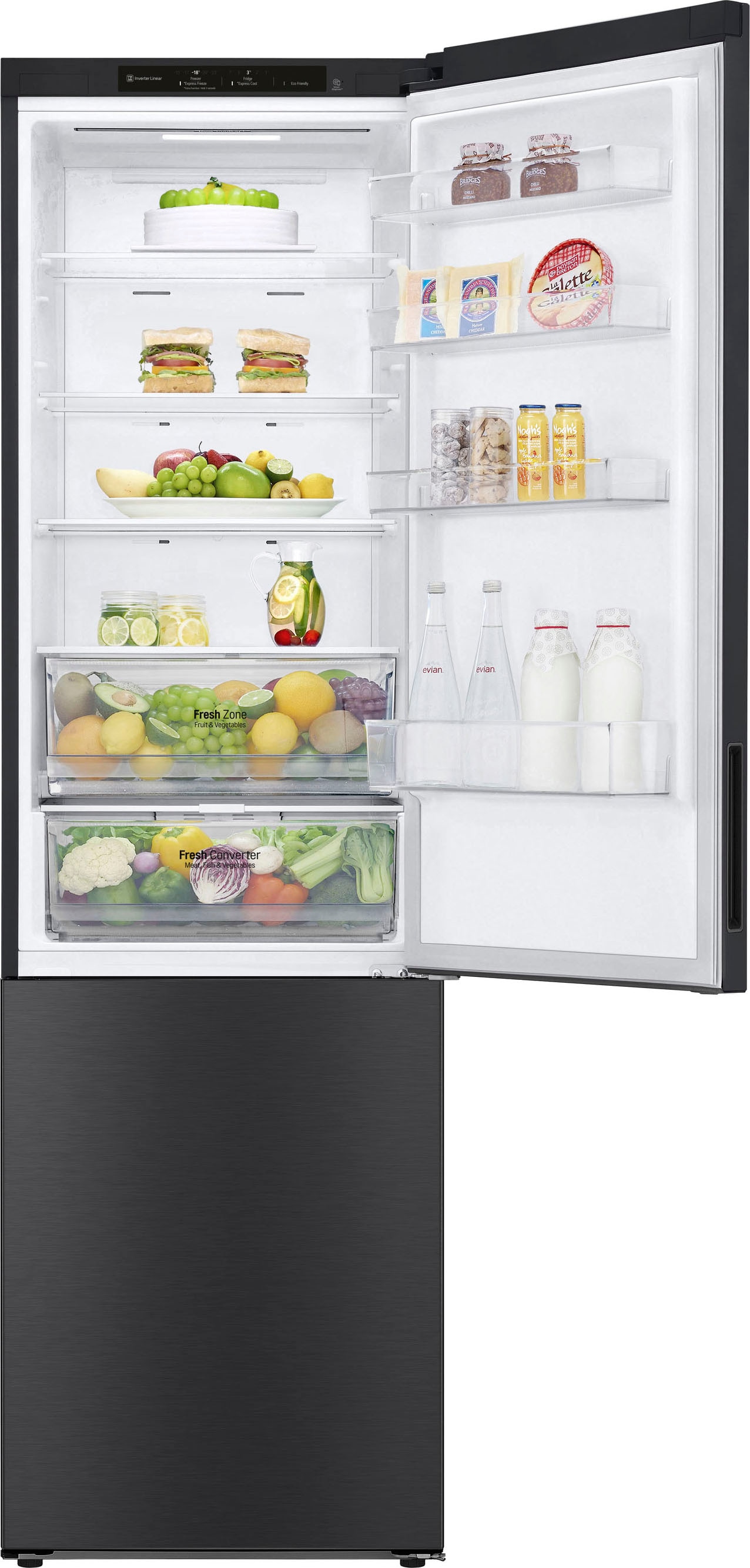 LG Kühl-/Gefrierkombination »GBP62MCNAC«, GBP62MCNAC, 203,0 cm hoch, 59,5 cm breit