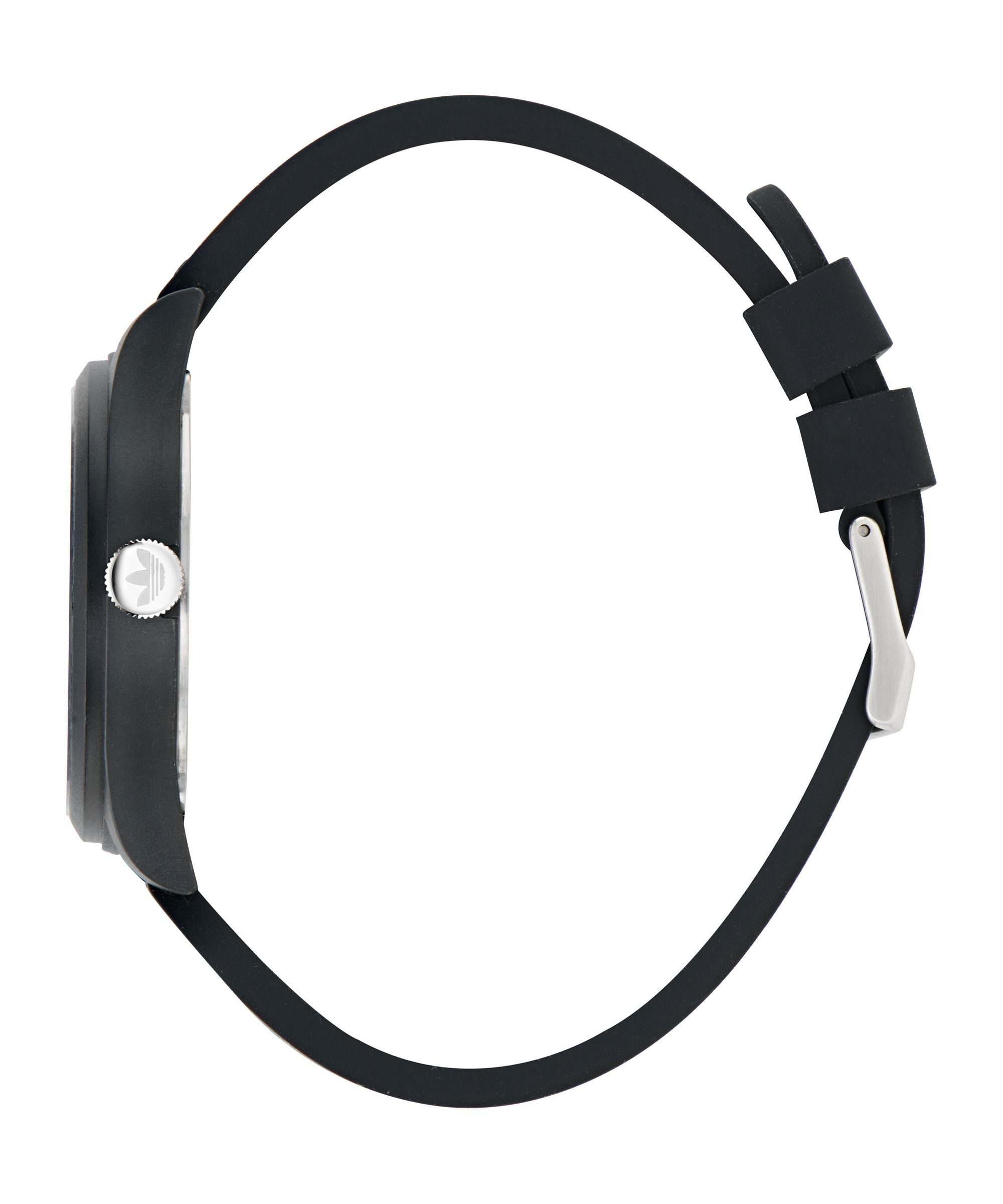 adidas Originals Quarzuhr »Game Three« Armbanduhr, Damenuhr, Herrenuhr, Silikonarmband, analog