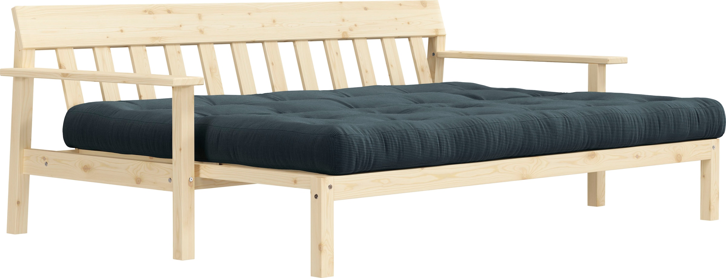Karup Design Schlafsofa »Unwind«, Mit Holzstruktur, inkl. Futonmatratze, Liegefläche 130x190 cm