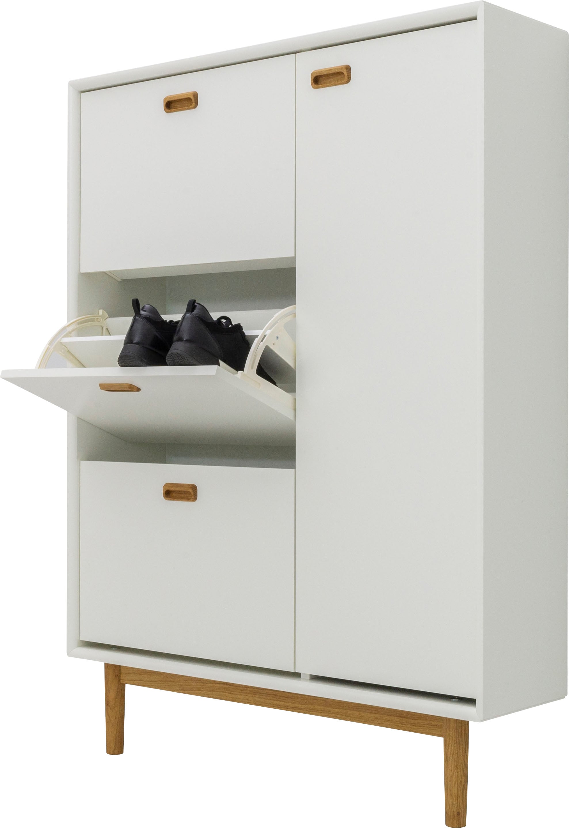 Tenzo Schuhschrank »SVEA«, mit 1 Tür und 3 Klappen, Design von Tenzo Design  studio online kaufen