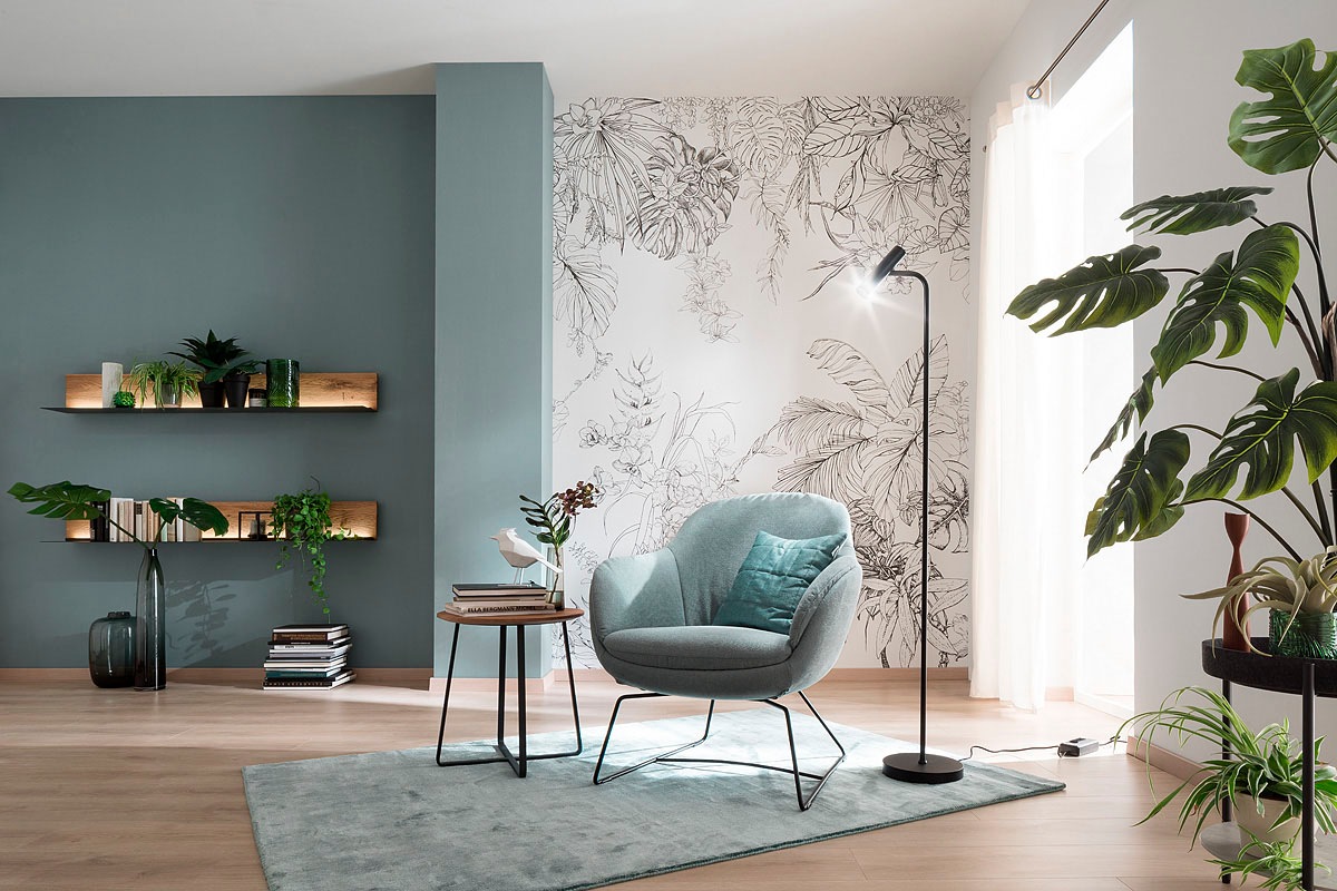 SCHÖNER WOHNEN-Kollektion Teppich »Aura«, rechteckig, 15 mm Höhe, seidige Viskose, Wohnzimmer