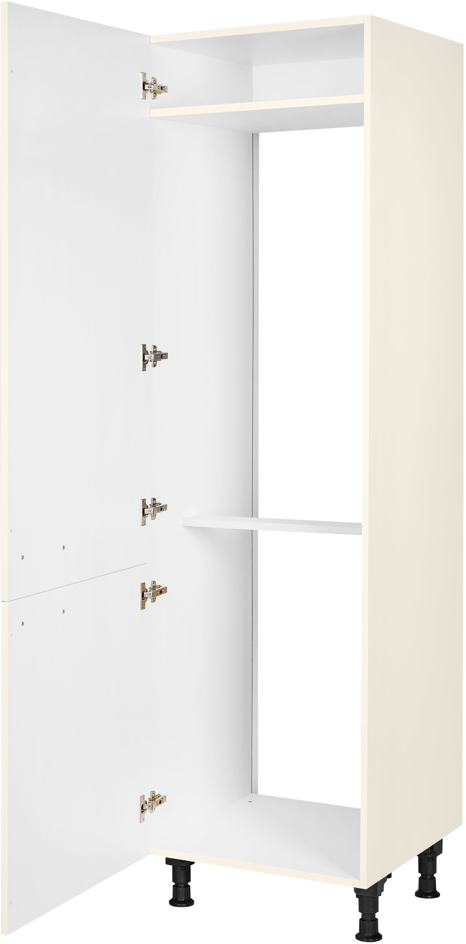 nobilia® Kühlmodul »"Touch", für ein Kühl- und Gefrierschrank, Ausrichtung wählbar« vormontiert, Ausrichtung wählbar, Breite/Höhe: 60/216,6 cm