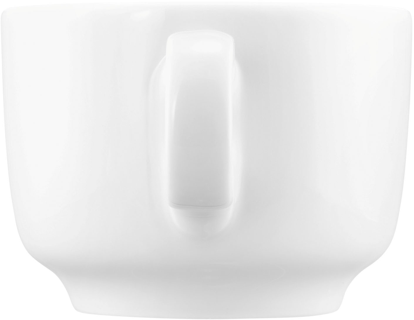 Seltmann Weiden Kaffeeservice »Sento Home, Geschirr-Set, 18-teilig«, (Set, 18 tlg., 6x Kaffeeobertasse, 6x Kaffeuntertasse, 6x Frühstücksteller), harmonisch geschwungene Form