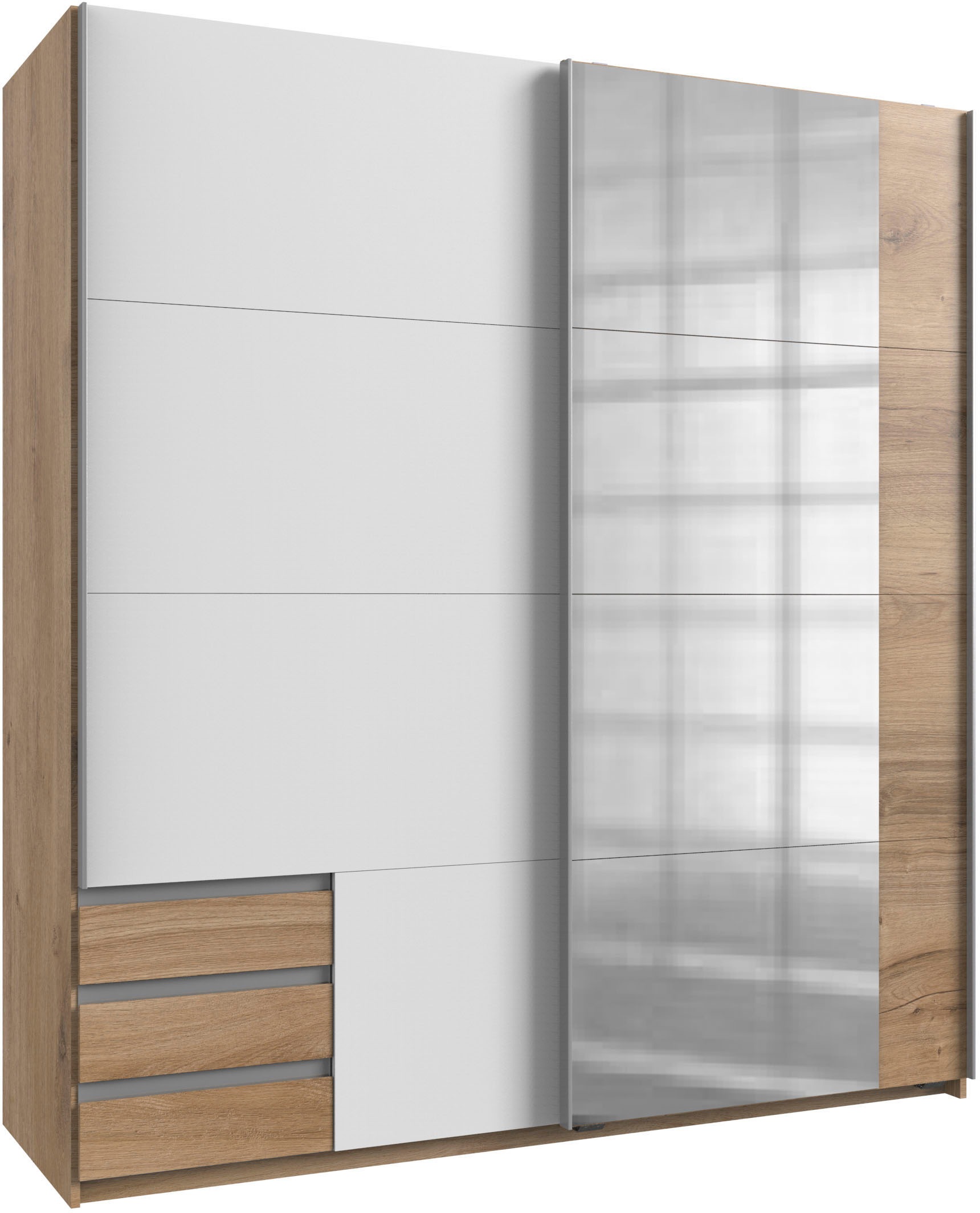 Wimex Schwebetürenschrank »Emden moderner Kleiderschrank mit Spiegel und Sc günstig online kaufen