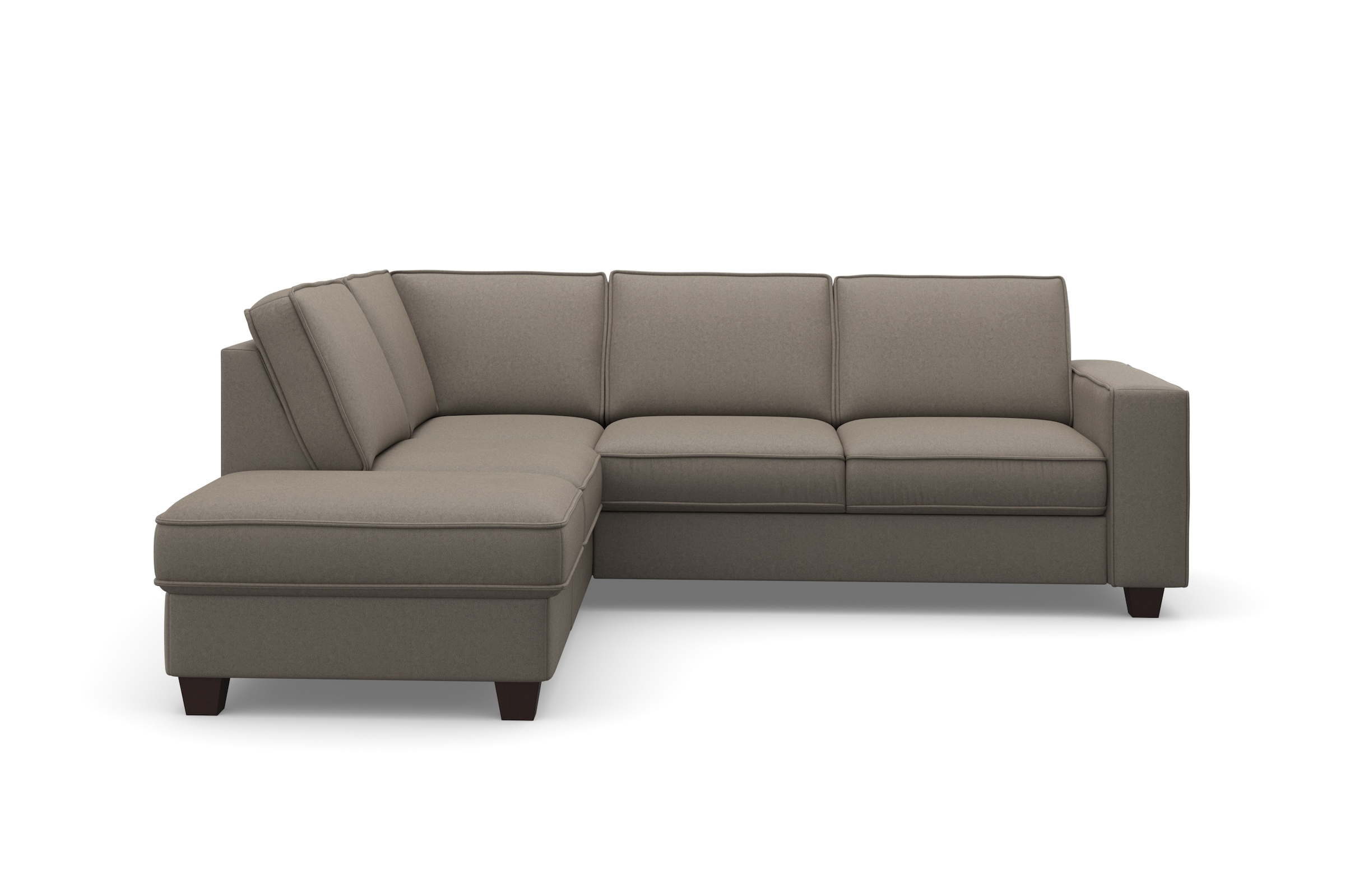 Home affaire Ecksofa »County L-Form« wahlweise Ottomane links oder rechts, günstig online kaufen