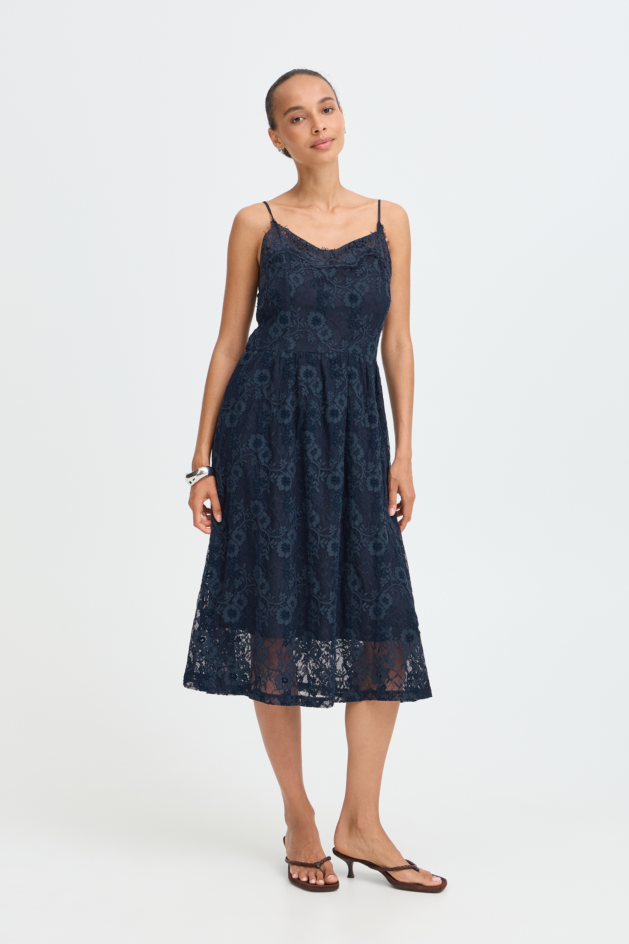 b.young Midikleid »Damen Fest BYXGAIL«