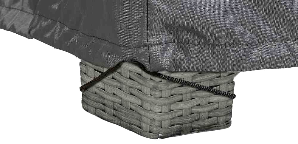 Aerocovers Gartenmöbel-Schutzhülle »Loungehülle 255x255x90x65/90«, Loungehülle 255x255x90x65/90 cm