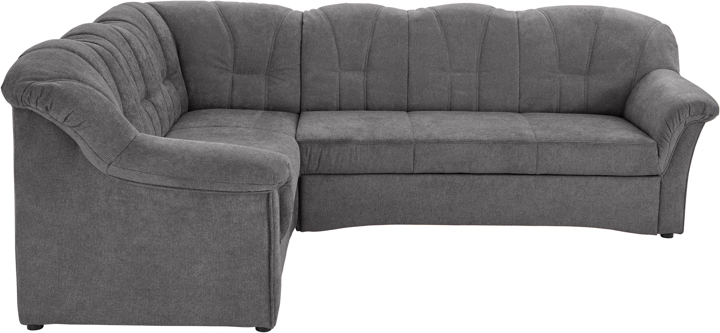 DOMO collection Ecksofa »Papenburg B/T/H: 242/190/84 cm L-Form«, wahlweise mit Bettfunktion, Langer Schenkel links oder rechts
