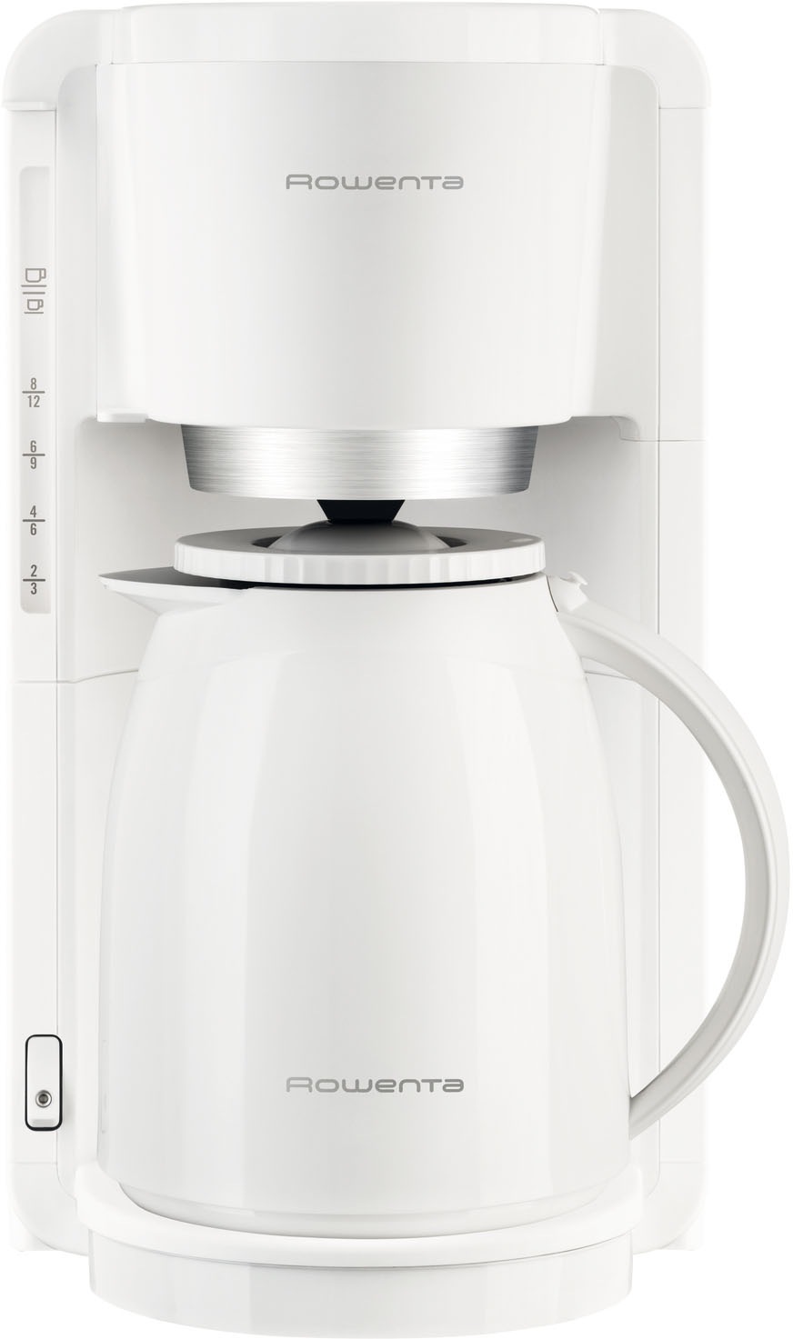 Rowenta Filterkaffeemaschine »CT3818 Adagio Milano«, 1,25 l Kaffeekanne, 1x4, Edelstahl- Thermokanne, 10-15 Tassen, 1,25 L, Automatische Abschaltung
