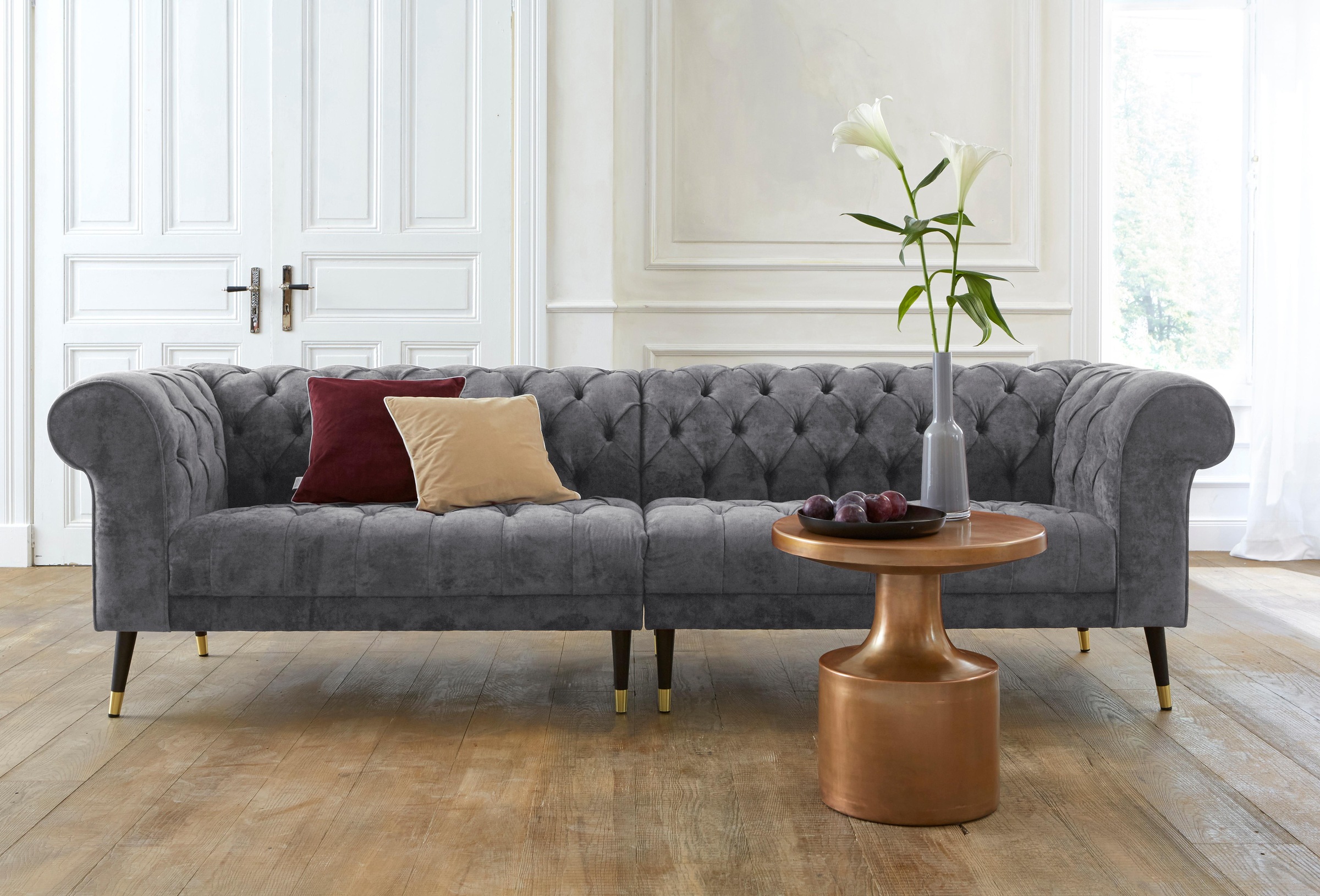 Home affaire Chesterfield-Sofa »Tinnum« günstig online kaufen