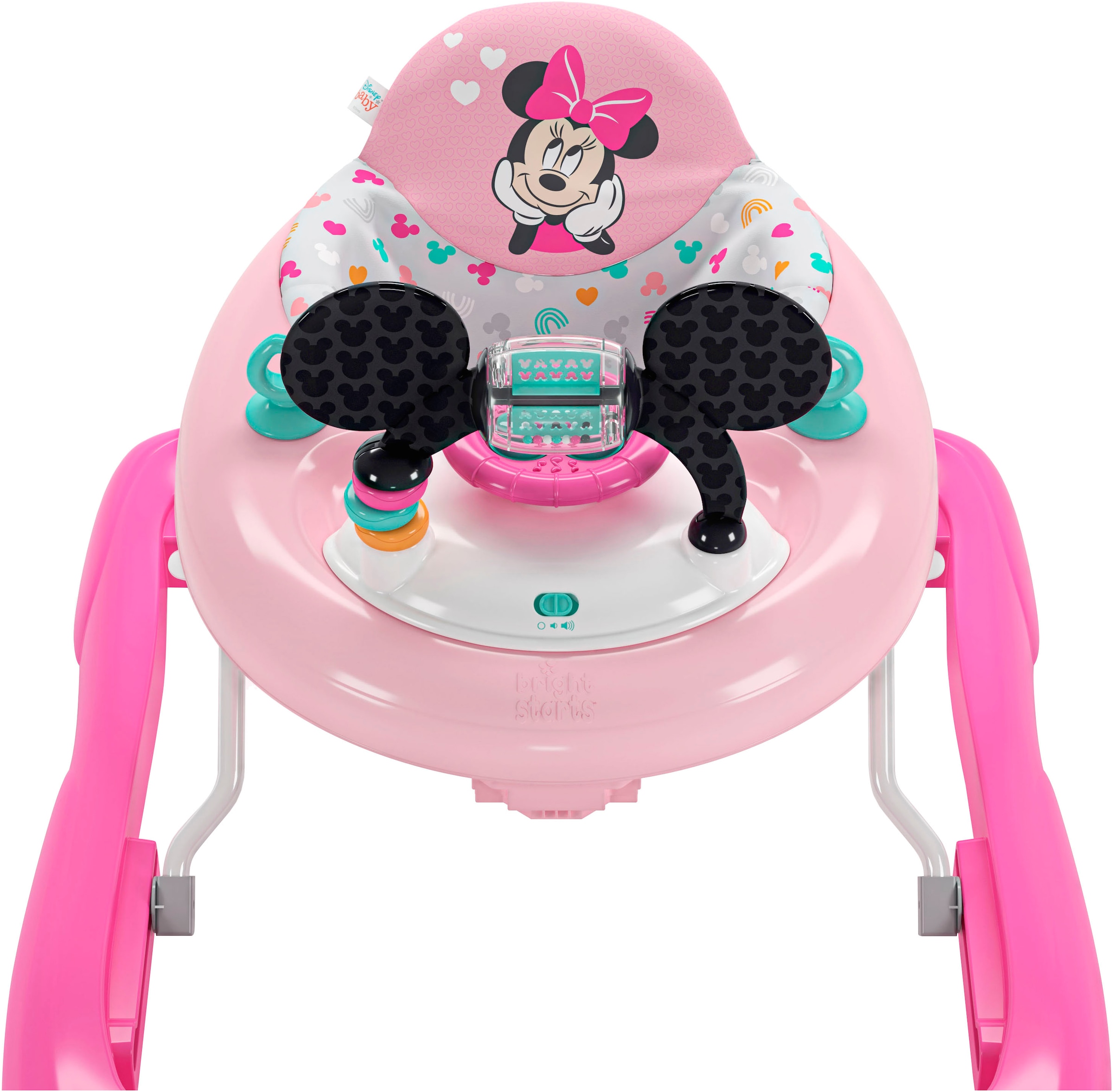 Bright Starts Lauflernhilfe »MINNIE MOUSE Tiny Trek™ Walker, Forever Besties™, 2-in-1 Walker«, mit Licht und Sound