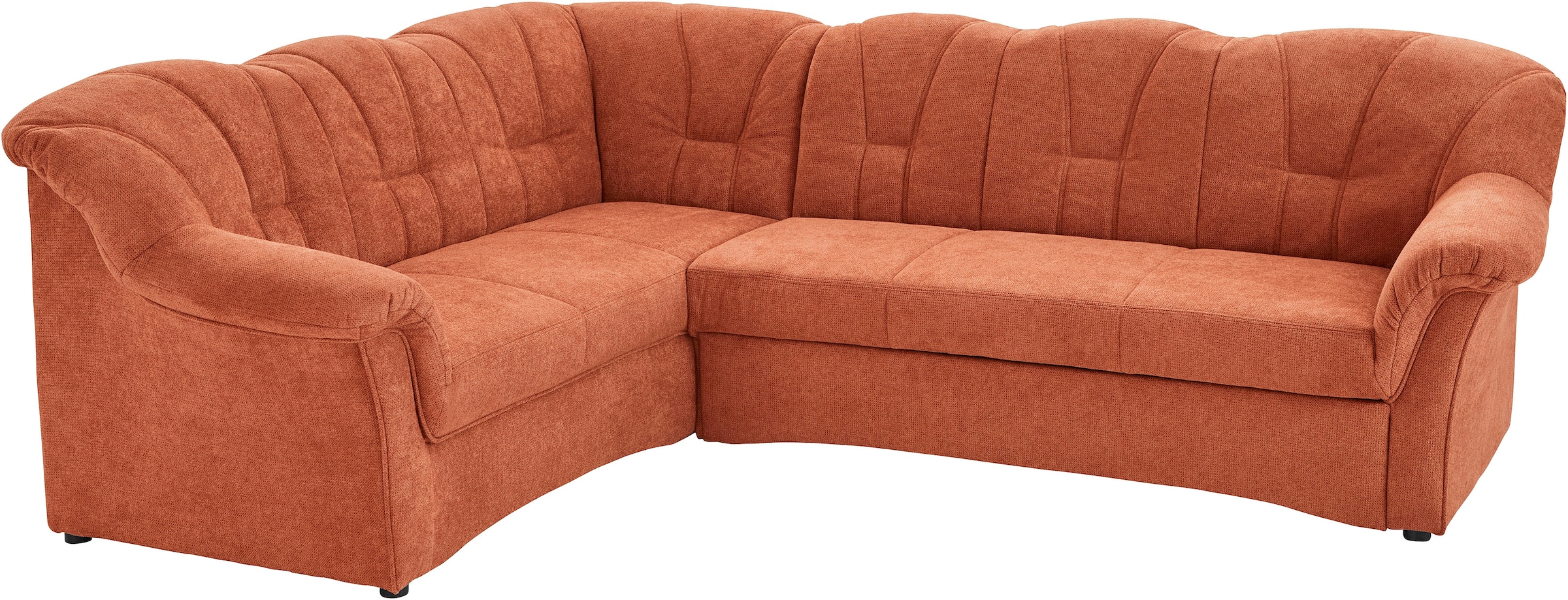 DOMO collection Ecksofa »Papenburg B/T/H: 242/190/84 cm L-Form«, wahlweise mit Bettfunktion, Langer Schenkel links oder rechts