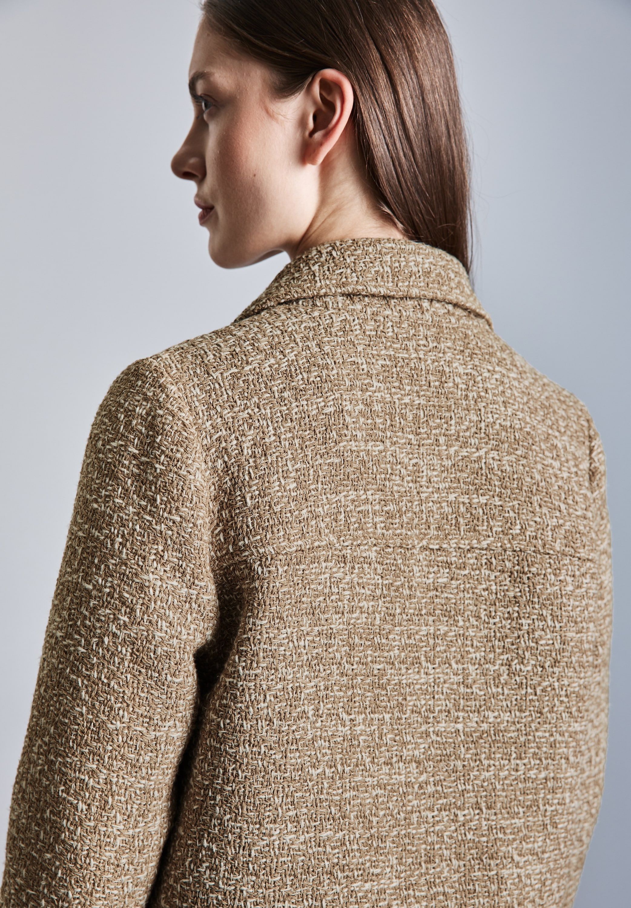 STREET ONE Jackenblazer, mit Bouclé-Struktur