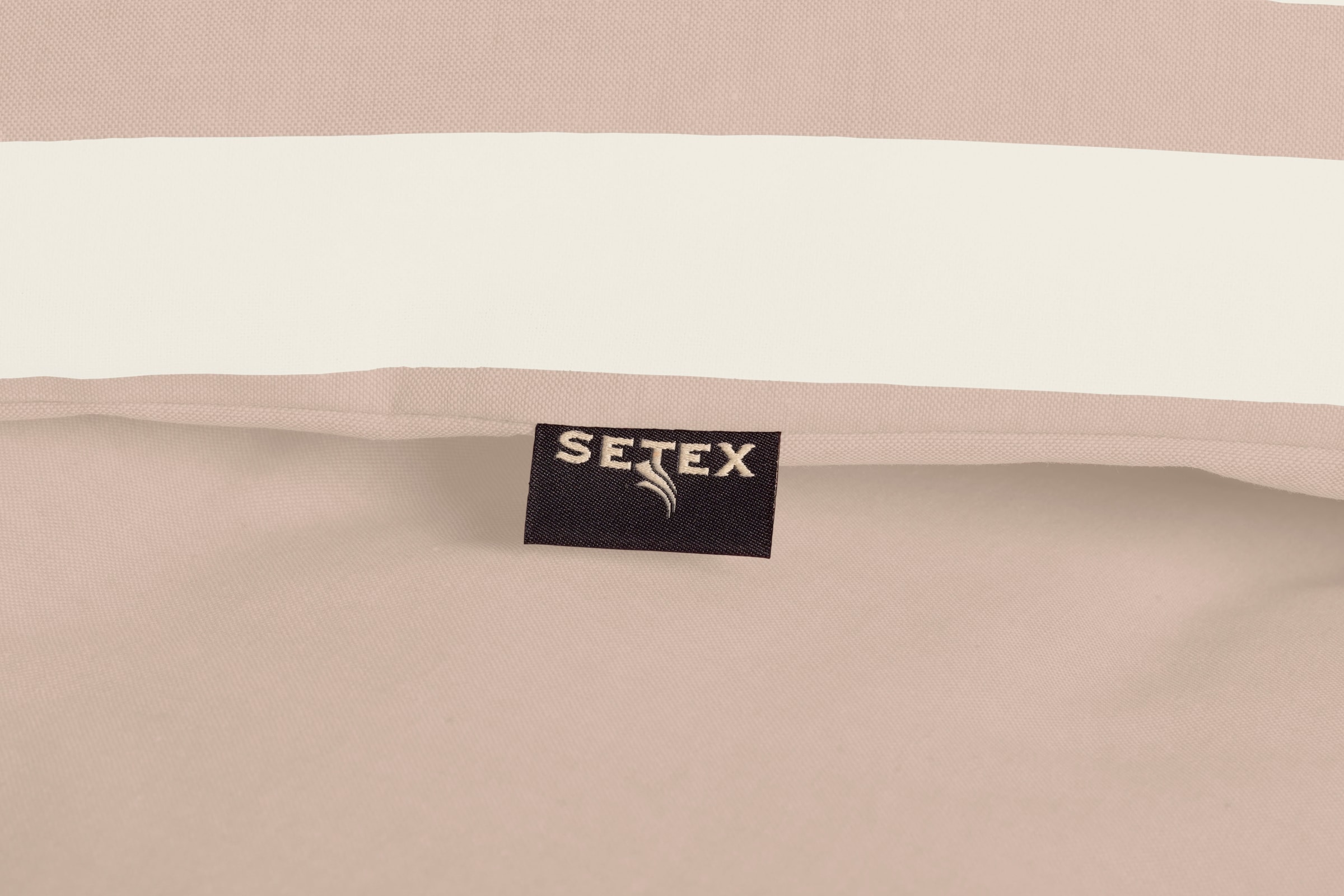 SETEX Wendebettwäsche »Baumwoll Streifen«, in tollen Unifarben und gestreift