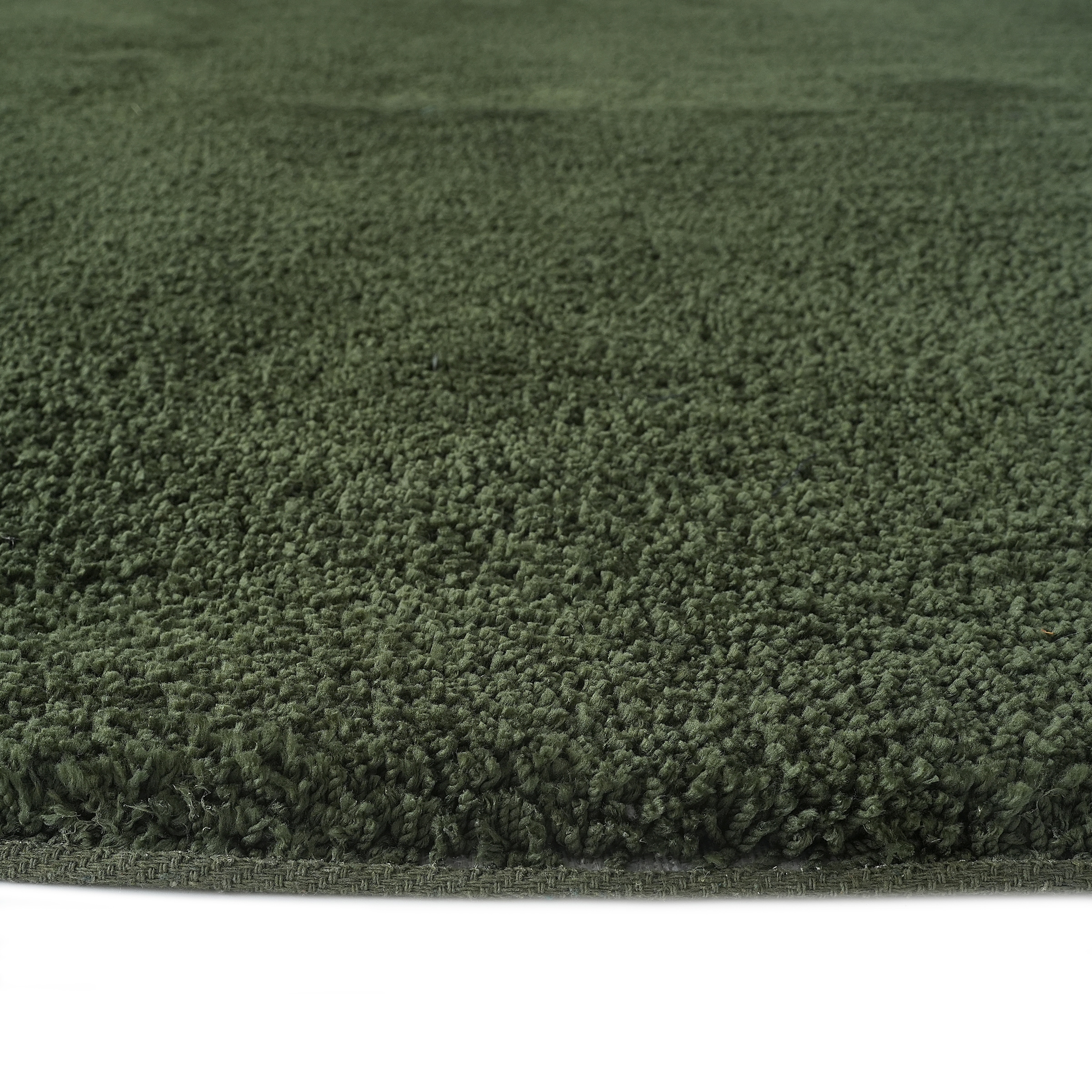 LeGer Home by Lena Gercke Hochflor-Teppich »Halrum, einfarbig, besondere Form, modern«, U-förmig, 25 mm Höhe, organische Form, bean shape, kuschelig, Wohnzimmer, Schlafzimmer