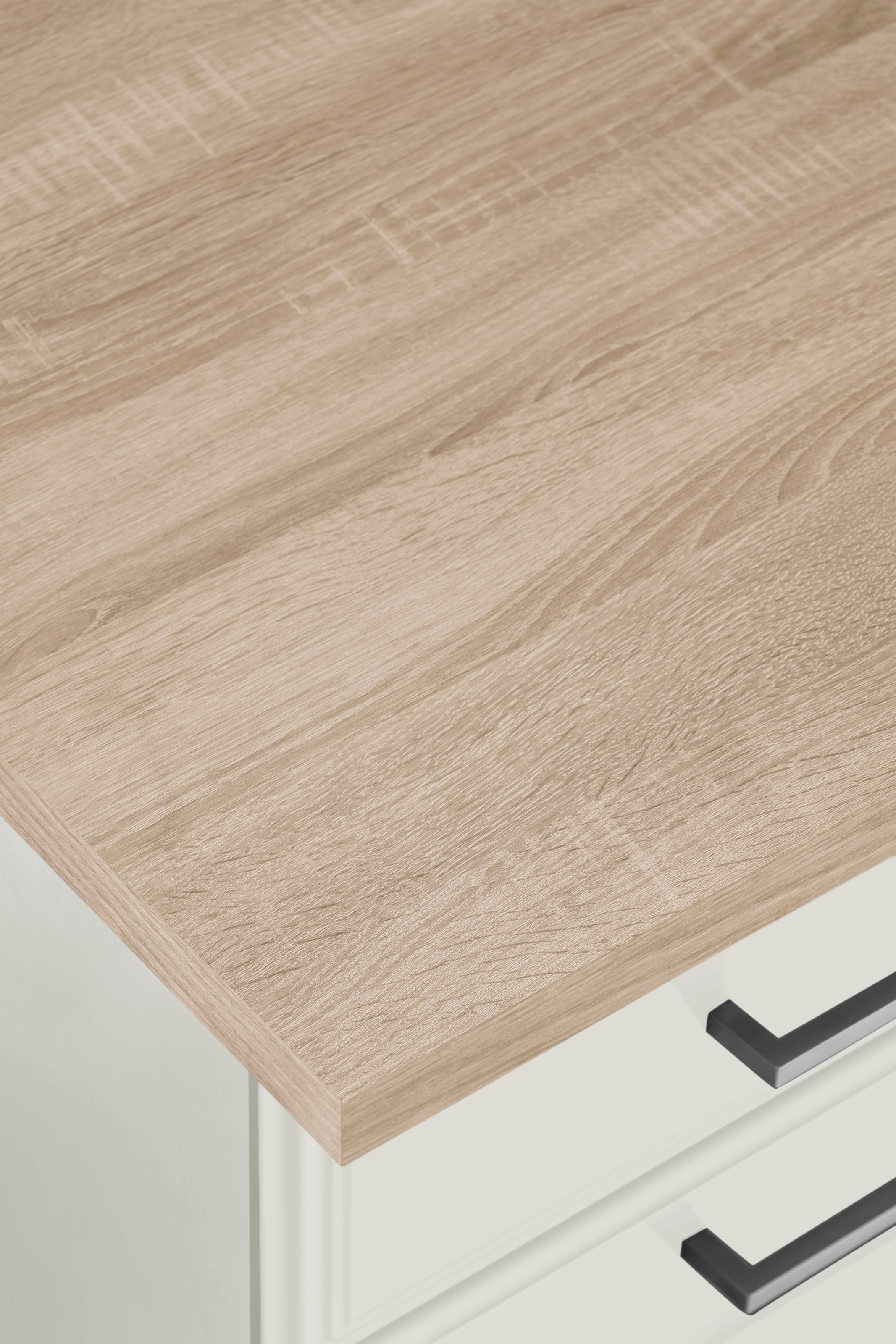 HELD MÖBEL Küchenzeile »Stockholm«, Breite 360 cm, mit hochwertigen MDF Fronten im Landhaus-Stil