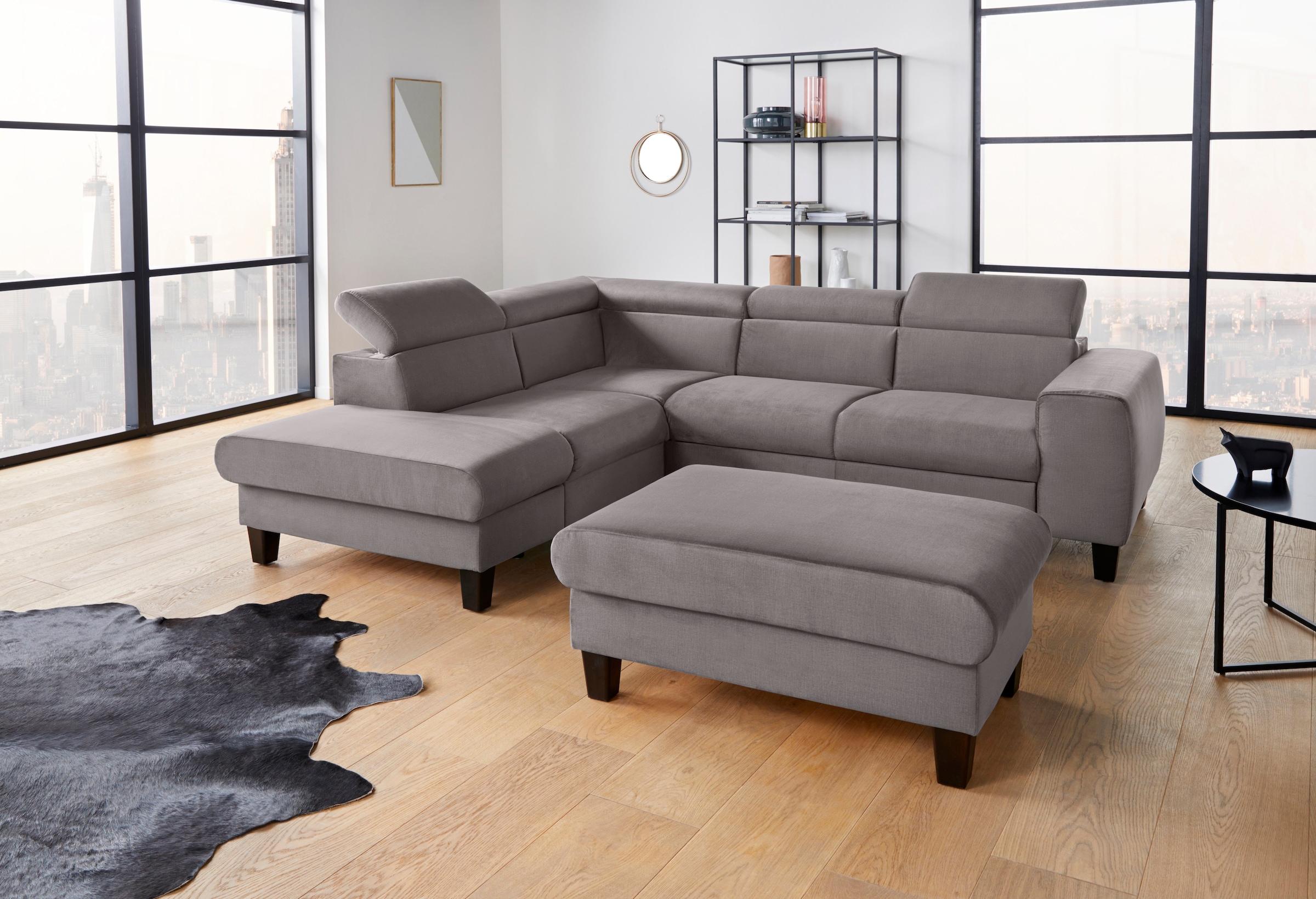 COTTA Polstergarnitur »Morven L-Form«, (Set), Set bestehend aus: Ecksofa mi günstig online kaufen
