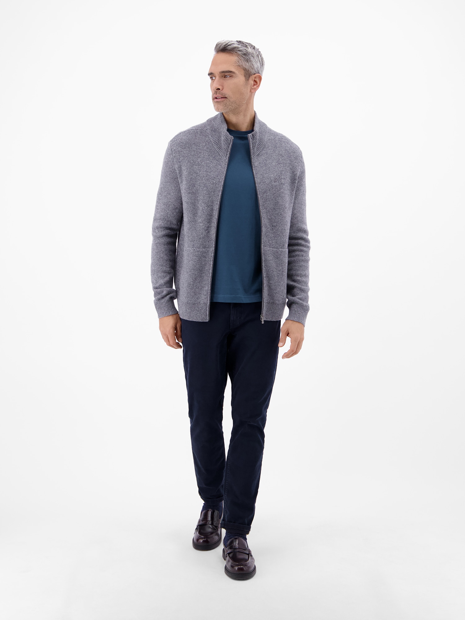 LERROS T-Shirt »T-Shirt mit Rundhalsausschnitt«