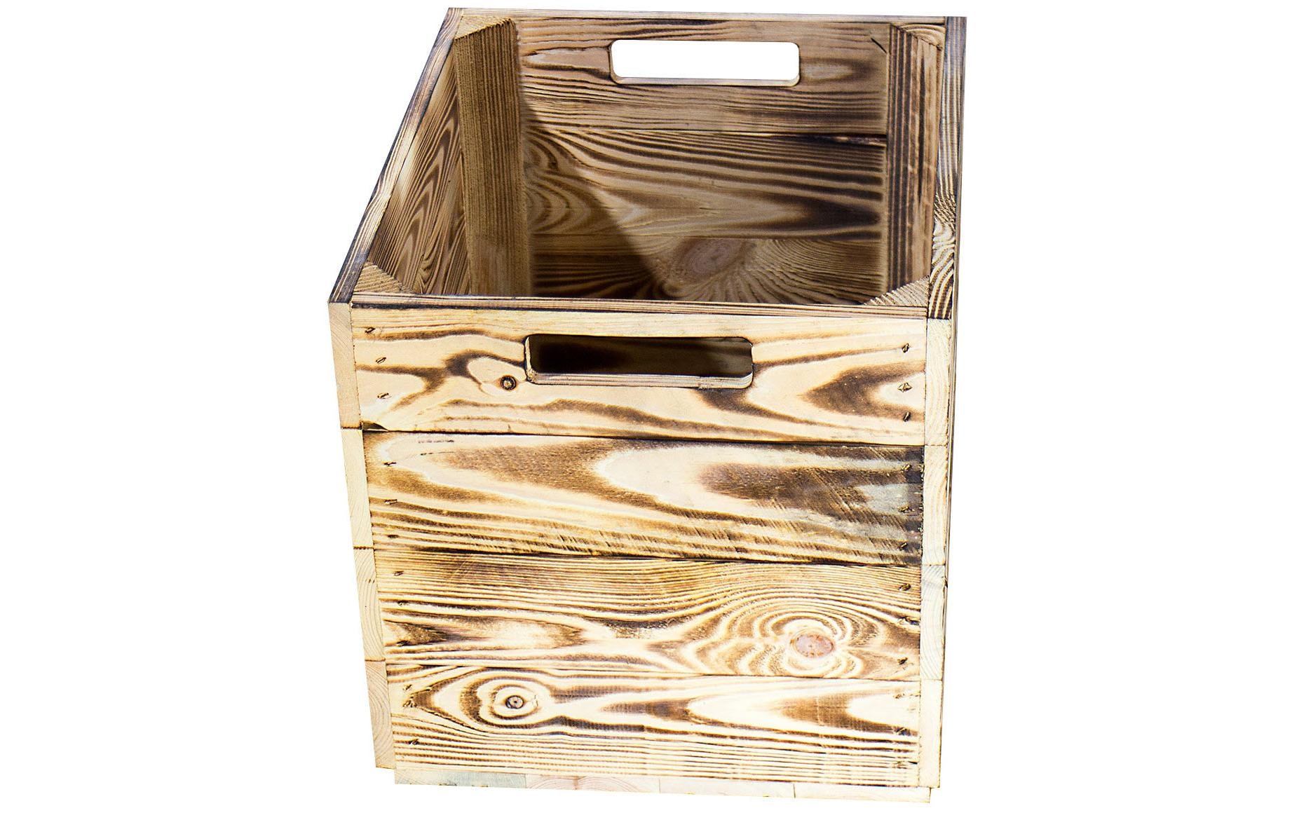 Holz Zollhaus Aufbewahrungsbox »Holz Zollhaus Aufbewahrungskiste«
