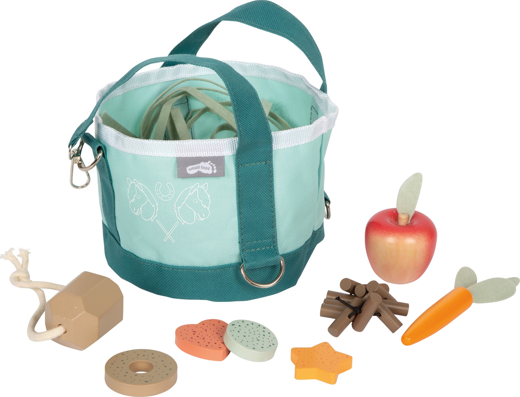 Small Foot Stehtier »Pferdefutter Set mit Tasche«