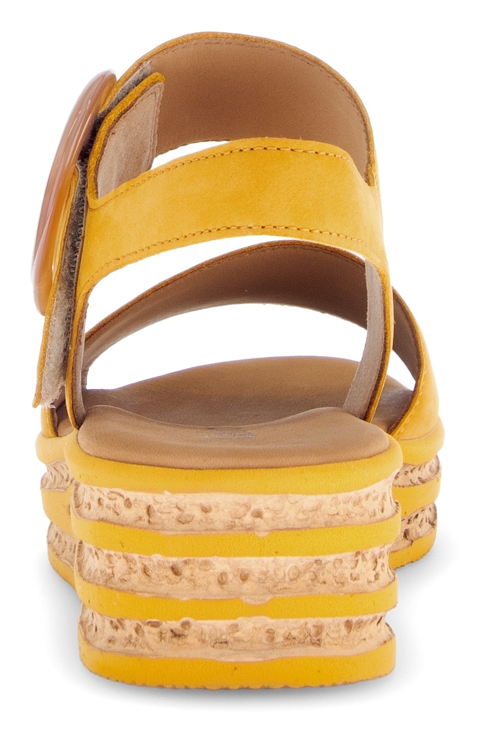 Gabor Keilsandalette  , Sommerschuh, Sandale, Keilabsatz, mit großer Zierschnalle