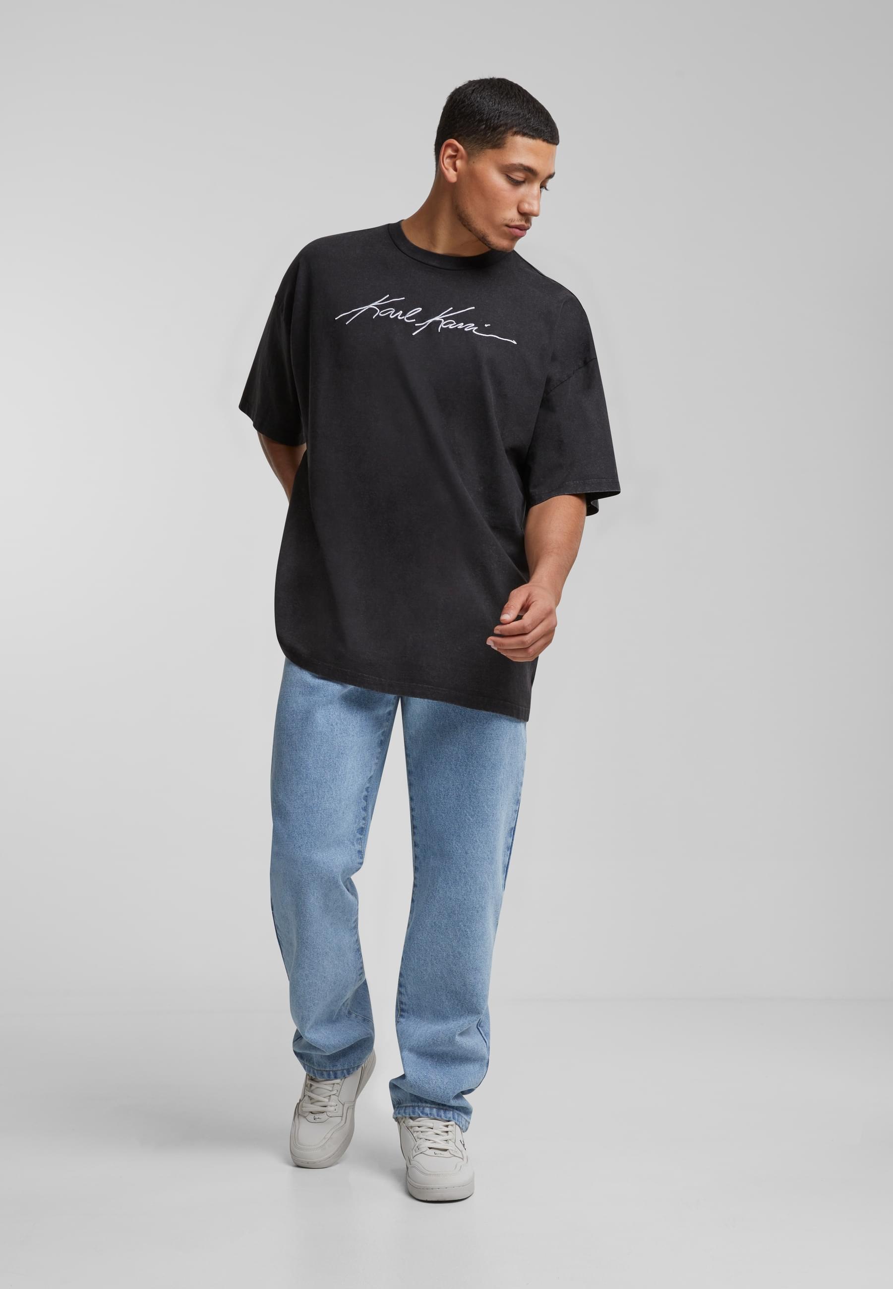 Karl Kani T-Shirt »Karl Kani KK Autograph Washed Boxy Tee« 1 Stk. tlg.