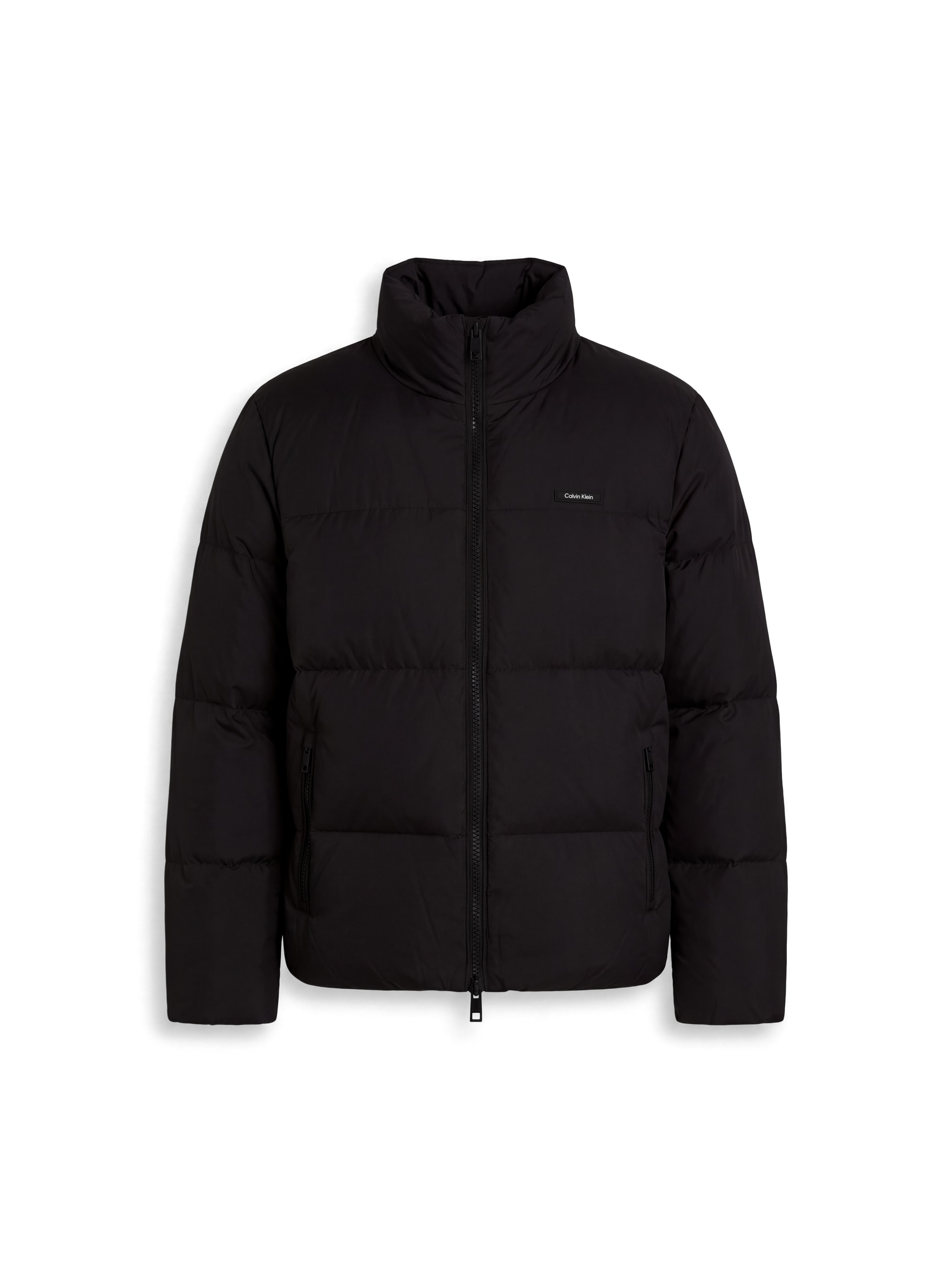 Calvin Klein Steppjacke »NYLON DOWN PUFFER« ohne Kapuze Regular fit mit Stehkragen