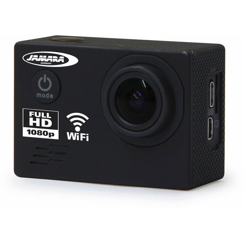 Jamara Action Cam »Camera Full HD Wifi V2, schwarz«