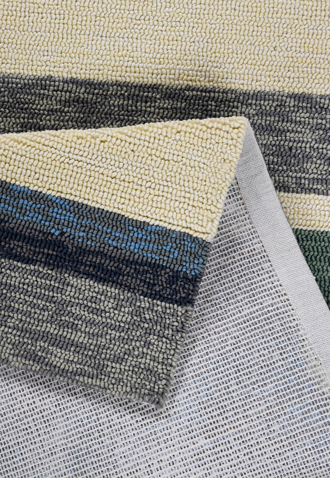 Gino Falcone Teppich »Rosetta-Stripes«, rechteckig, 20 mm Höhe, In- und Outdoor geeignet, Wohnzimmer