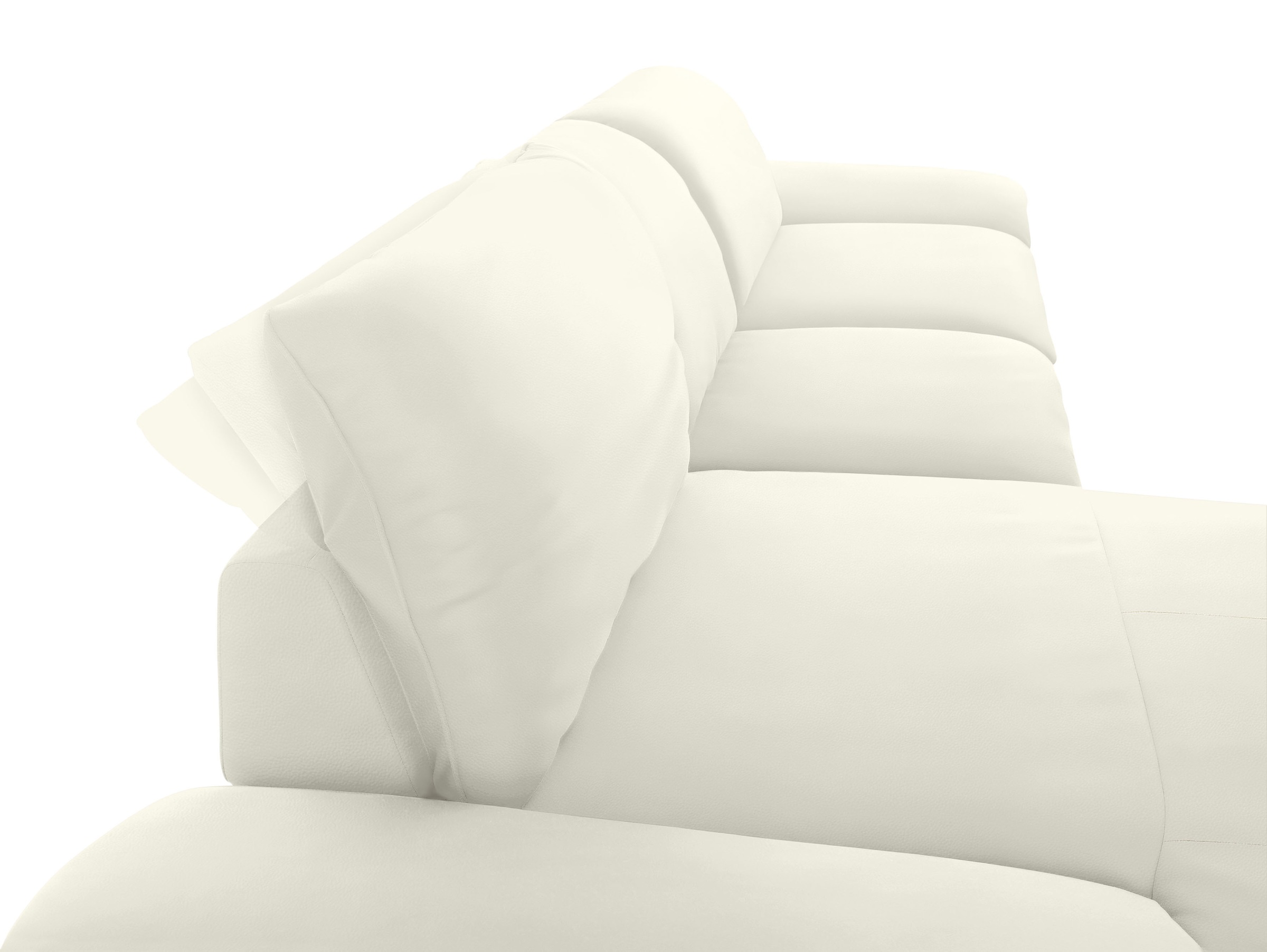 W.SCHILLIG Ecksofa »enjoy&MORE, Designsofa, bequem, zeitlos und elegant, L-Form«, mit Sitztiefenverstellung, Füße silber matt, Breite 340 cm
