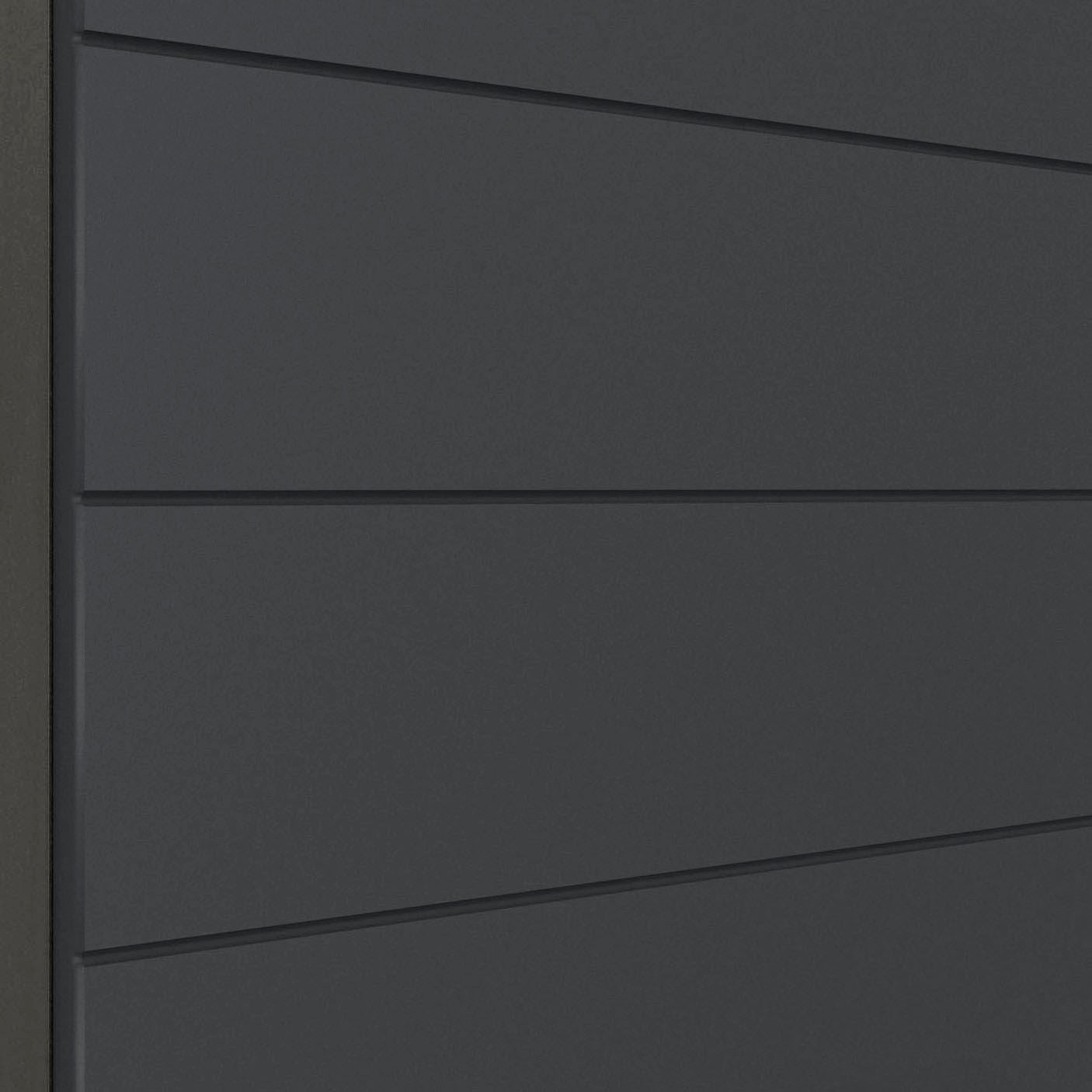 KOCHSTATION Auszugsunterschrank »KS-Luhe«, 60 cm breit, hochwertige MDF-Fronten mit waagerechter Lisene