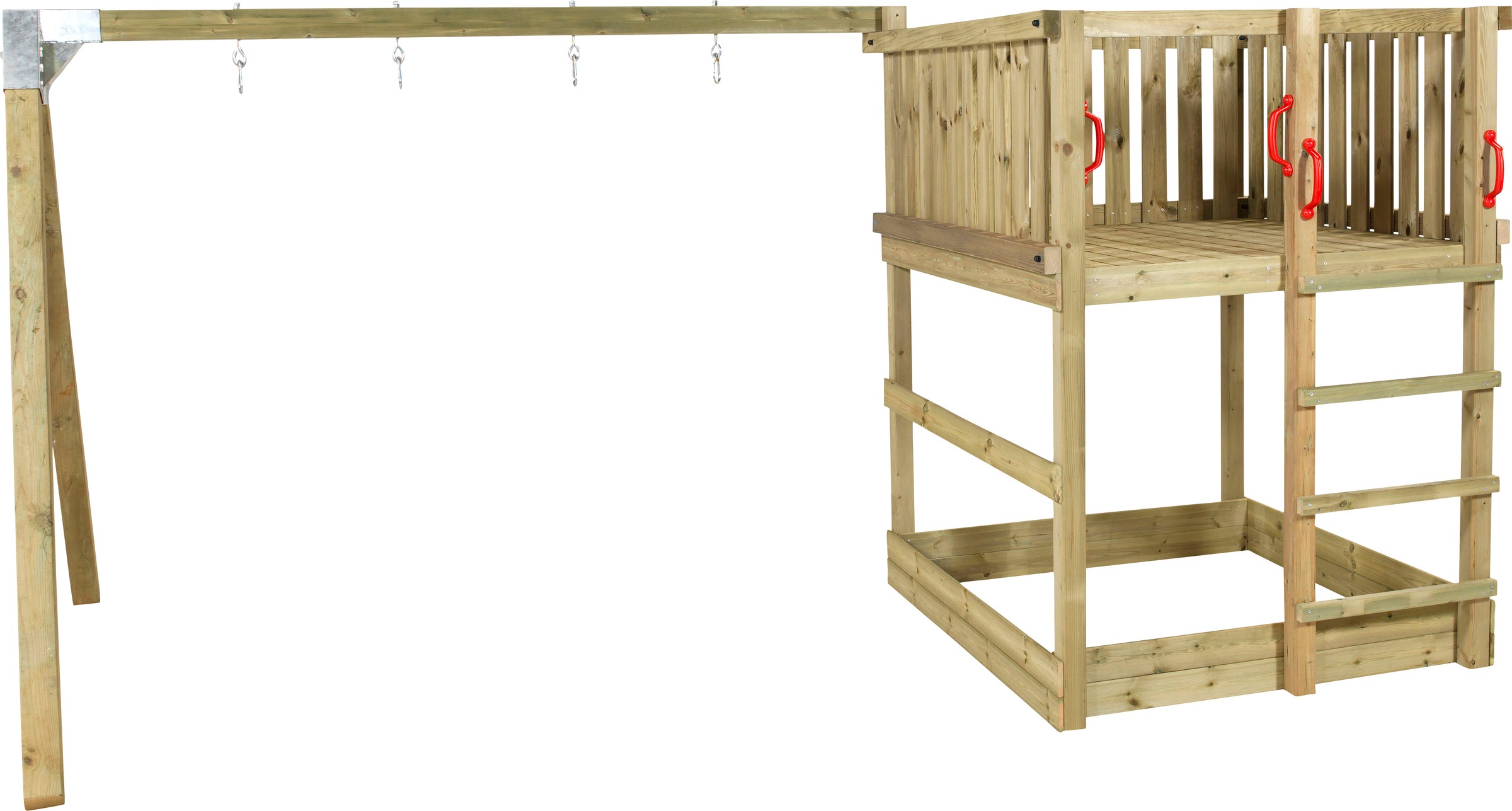 PLUS Spielturm »Play«, inklusive Schaukelanbau