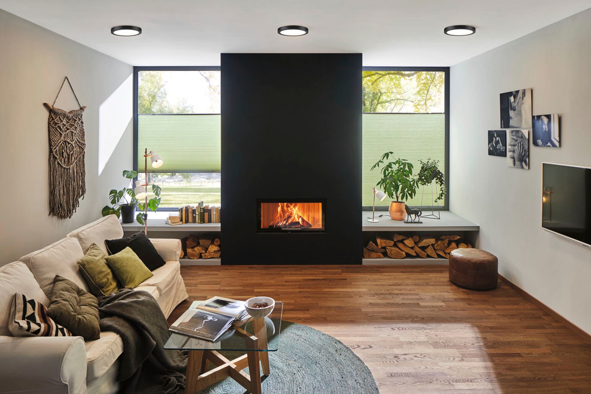 Paulmann LED Deckenleuchte »Abia«, 1 flammig, Leuchtmittel LED-Modul | LED fest integriert, LED-Modul, LED Deckenlampe