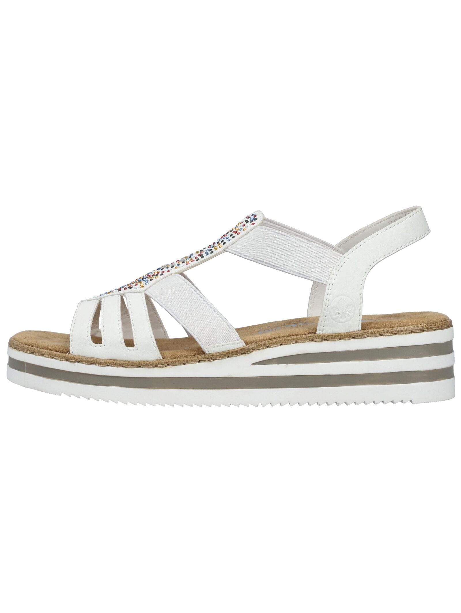 Rieker Keilsandalette »Rieker Sandalen Lederimitat«