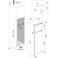 BAUKNECHT Einbaukühlschrank »KDI 14S1«, KDI 14S1, 144,1 cm hoch, 54 cm breit, FlexiShelf - Glasablage