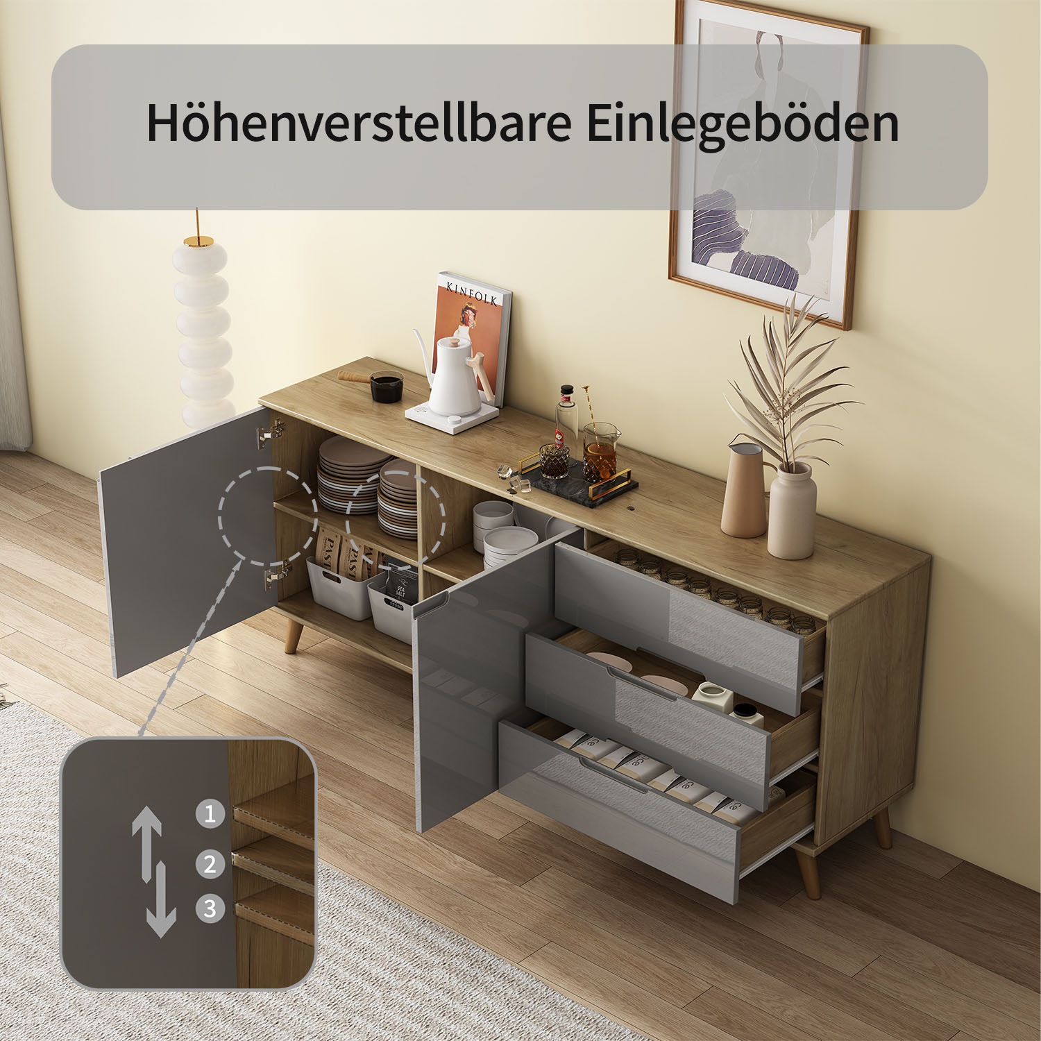 OTTO home Sideboard »Lund«