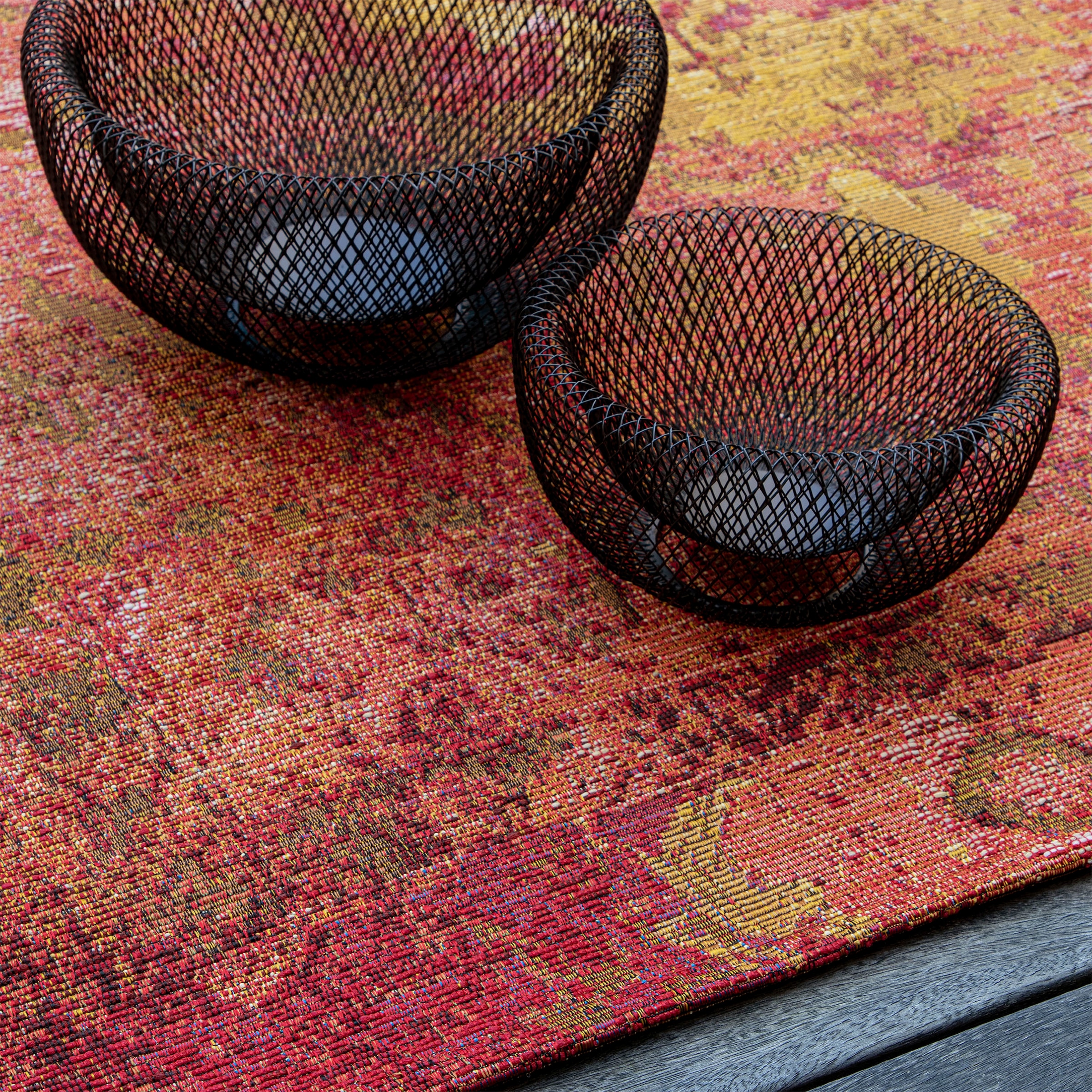 Obsession Teppich »My Gobelina 643«, rechteckig, 6 mm Höhe, Kurzflor, Ornamente, Vintage Design, In- und Outdoor geeignet