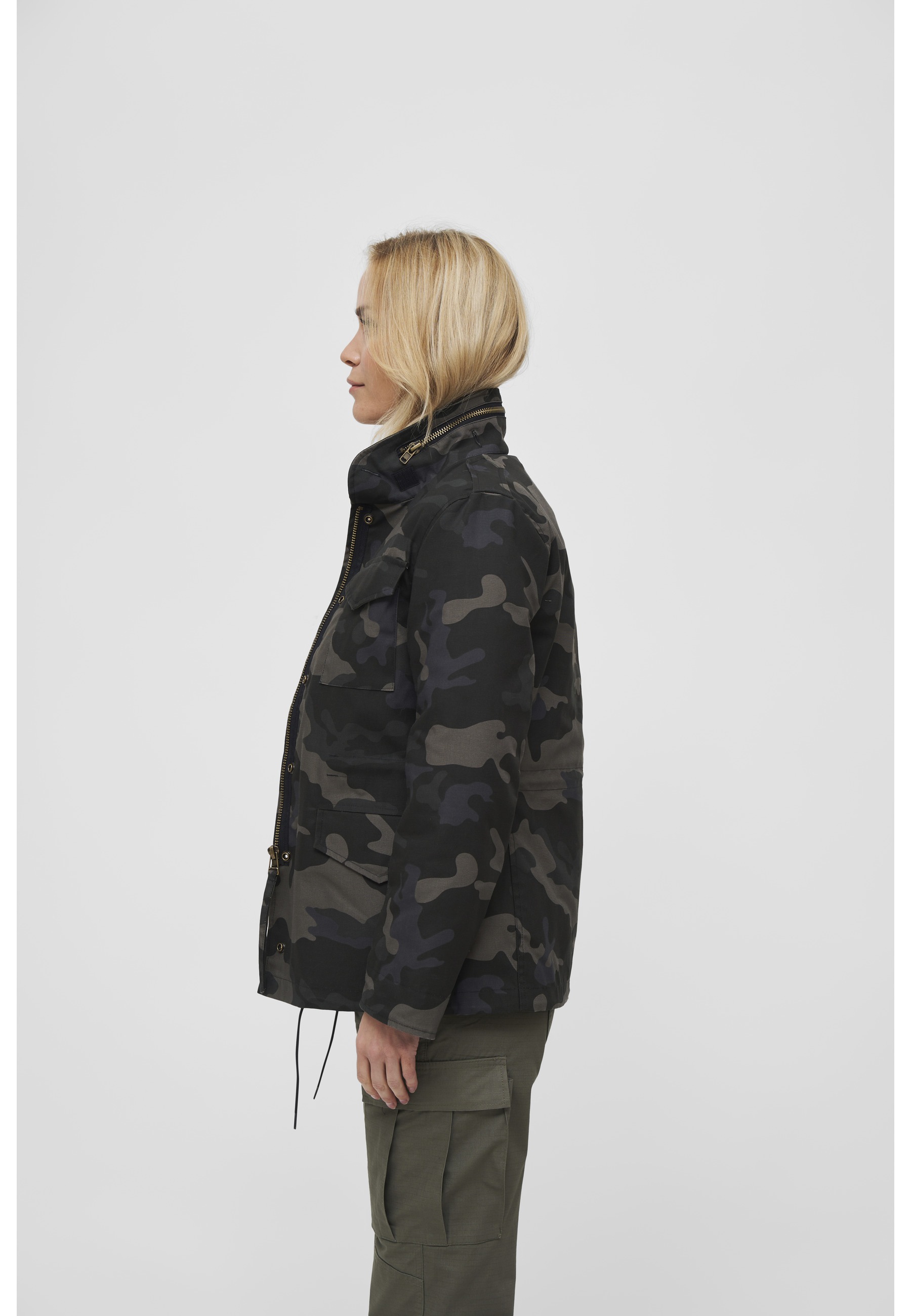 Brandit Parka »Brandit Damen Ladies M65 Standard Jacket« 1 Stk. tlg. mit Kapuze